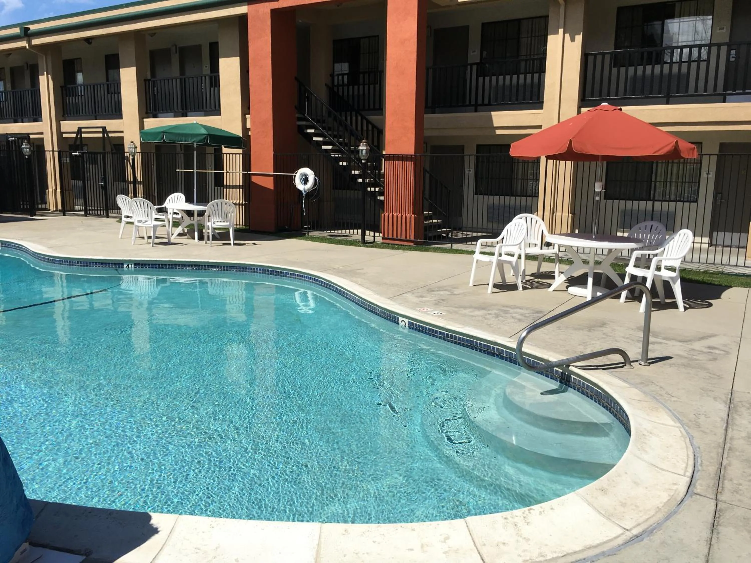 Swimming pool in Super 8 by Wyndham Salinas