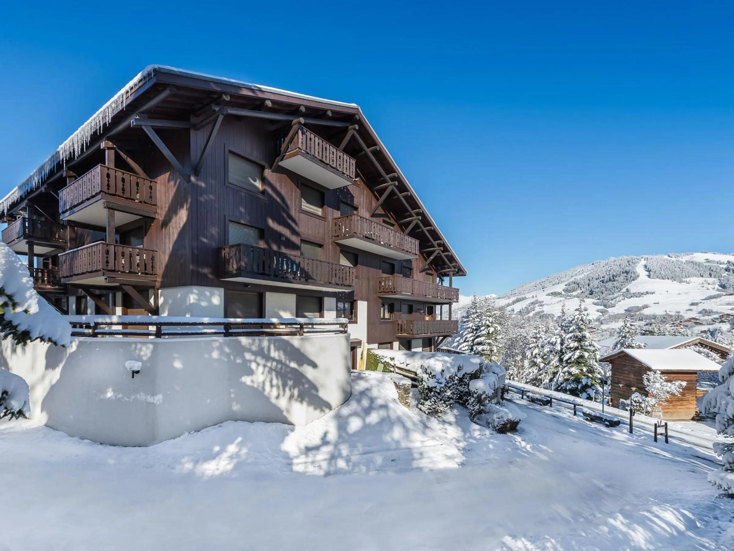 Appartement cosy 2 chambres avec wifi à Megève - FR-1-453-48