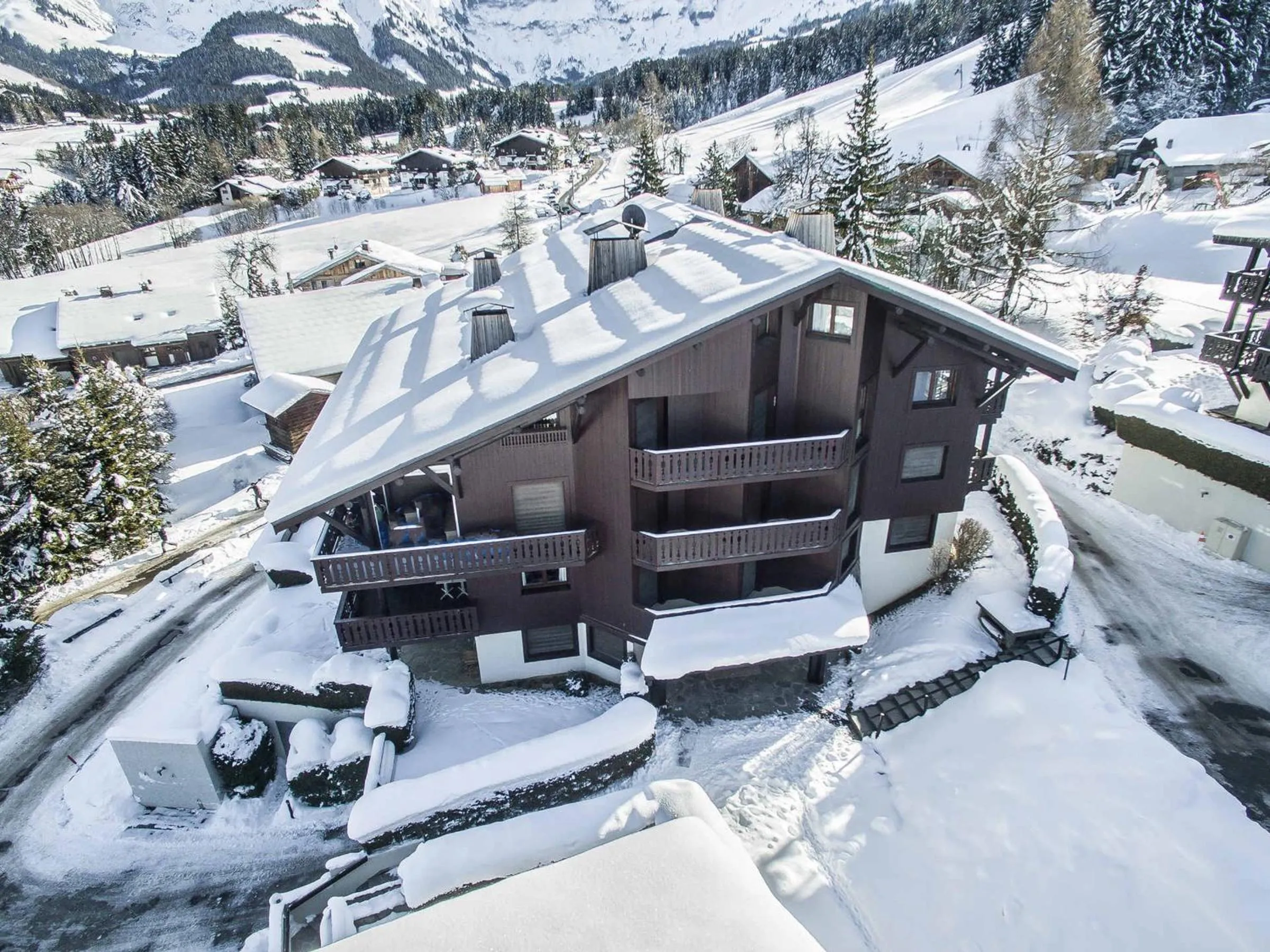 Appartement cosy 2 chambres avec wifi à Megève - FR-1-453-48