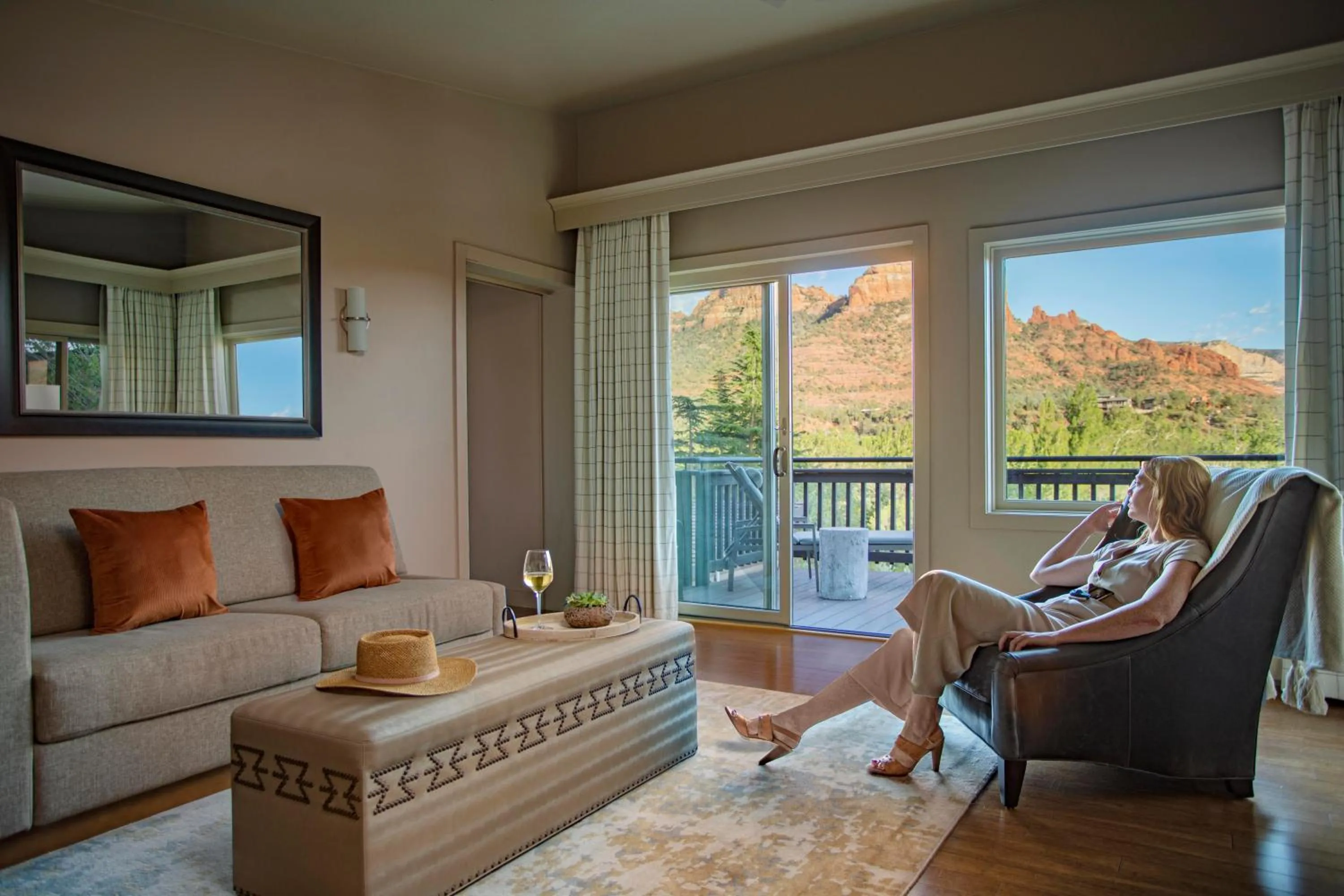 View (from property/room) in L'Auberge De Sedona