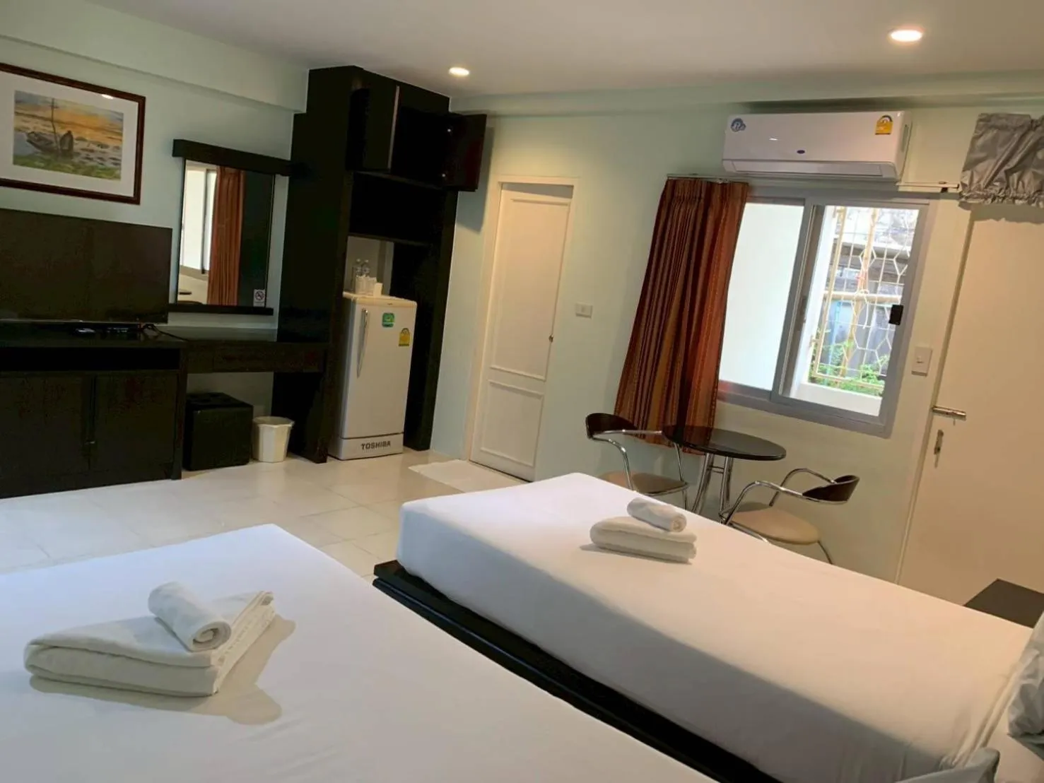 Bed in Orm Thong Hotel - SHA Plus