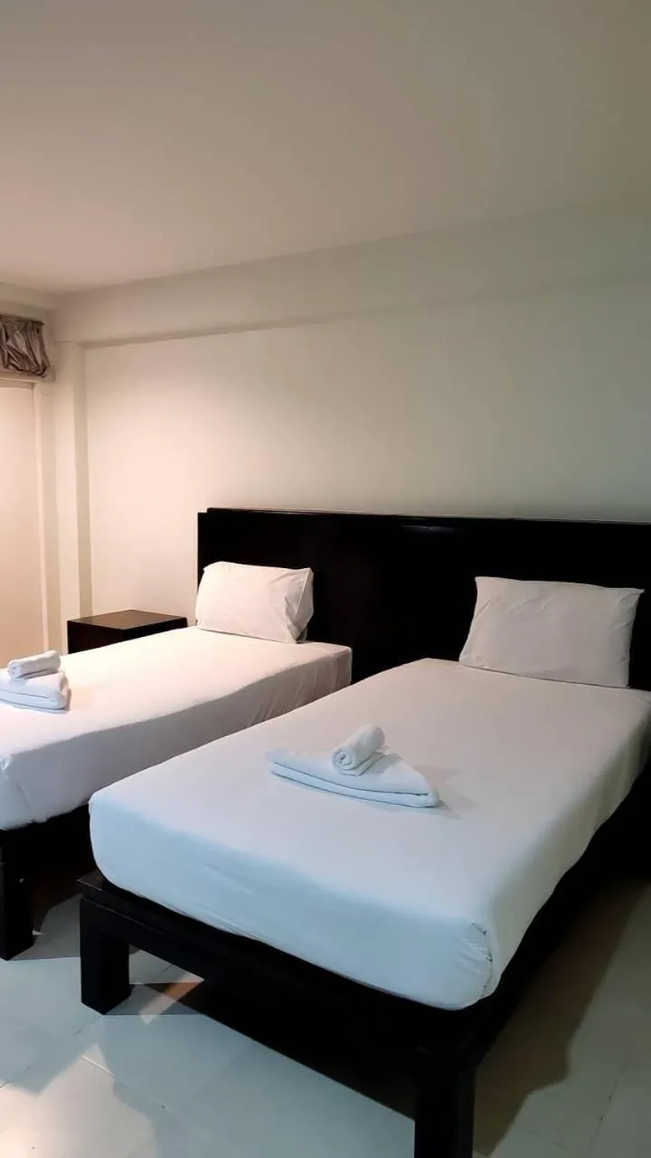 Bed in Orm Thong Hotel - SHA Plus