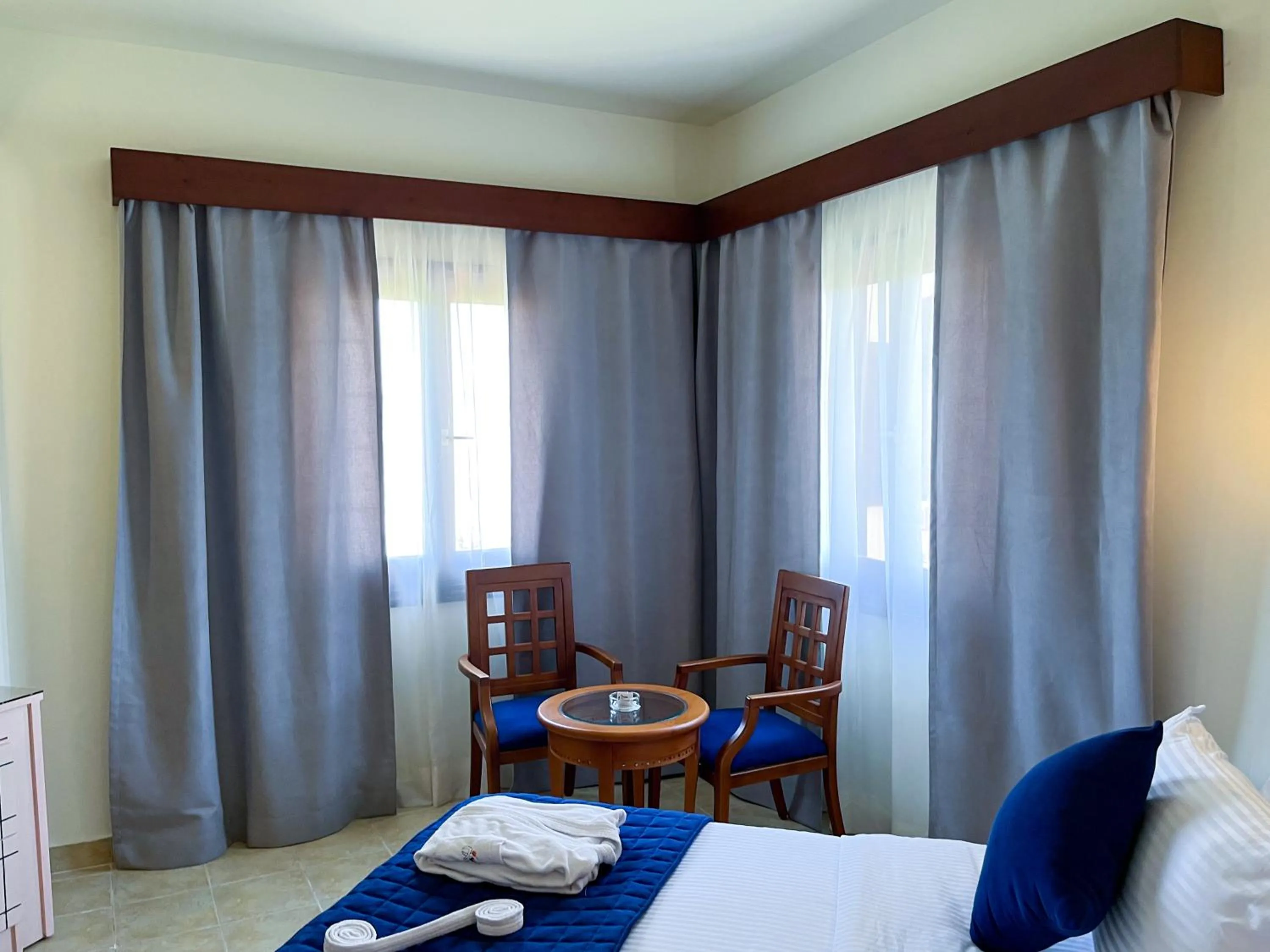 Bedroom, Bed in Nubian Island, Families and Couples only