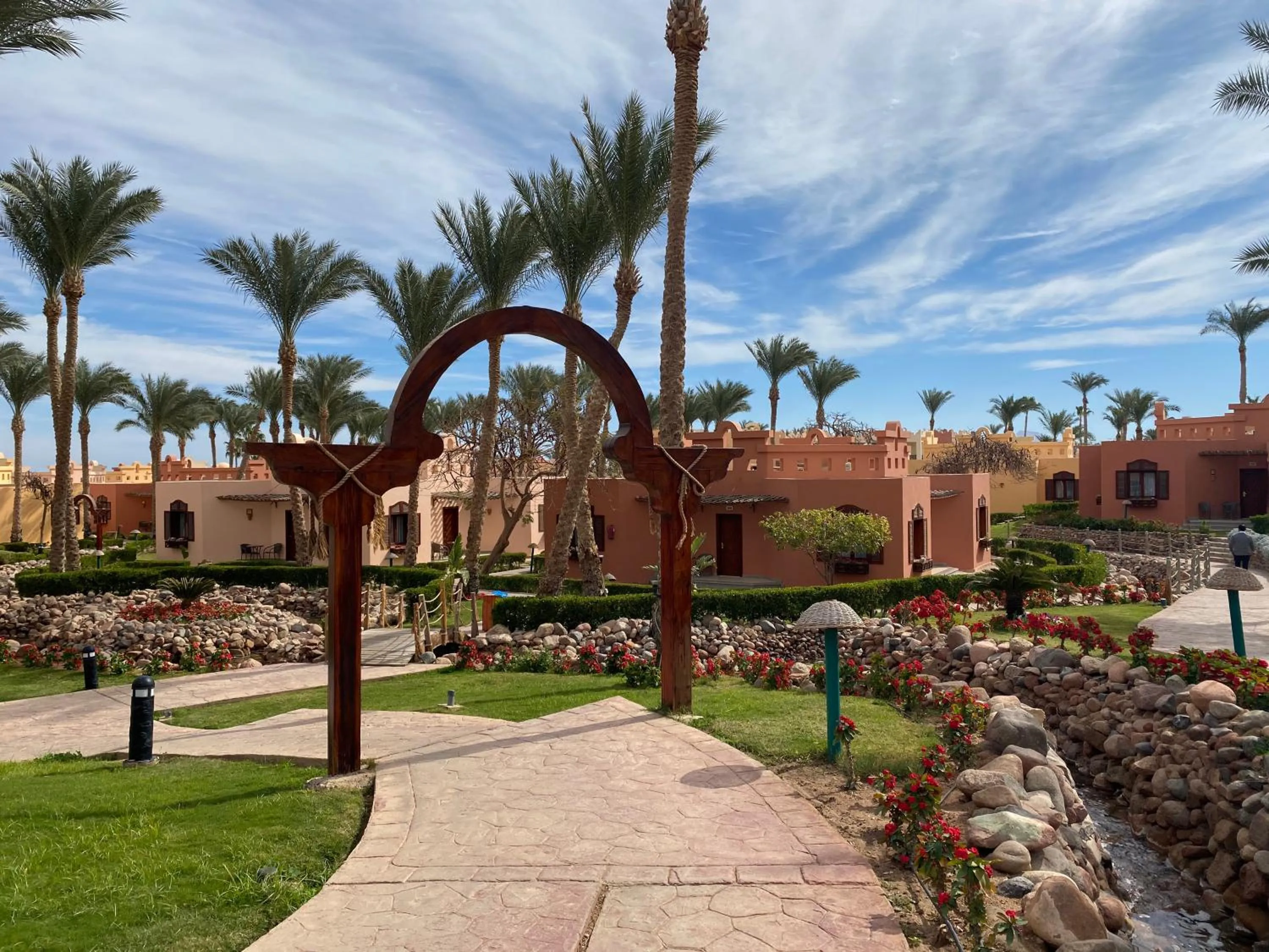 Garden in Nubian Island, Families and Couples only