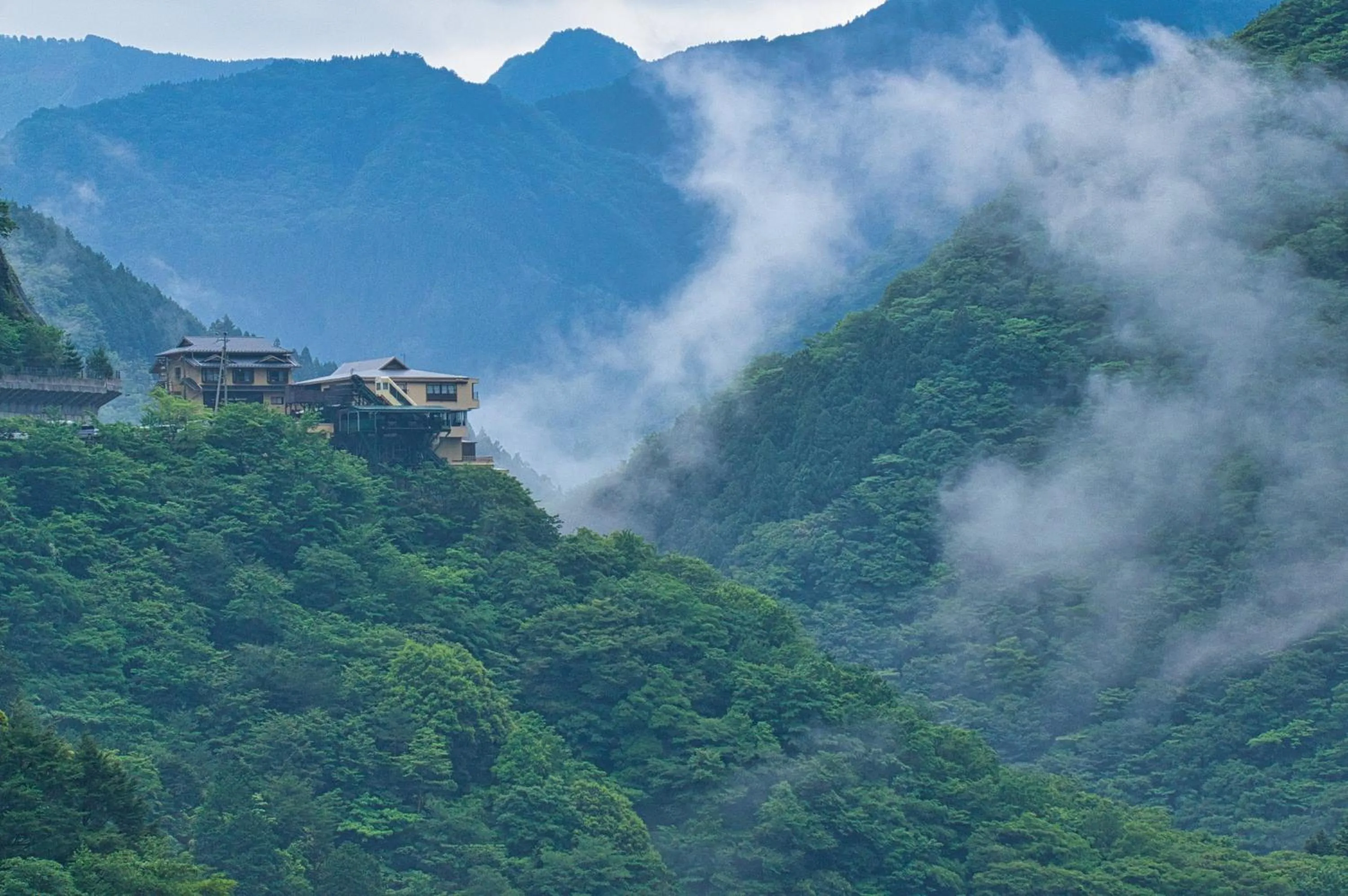 Property building in Iya Onsen