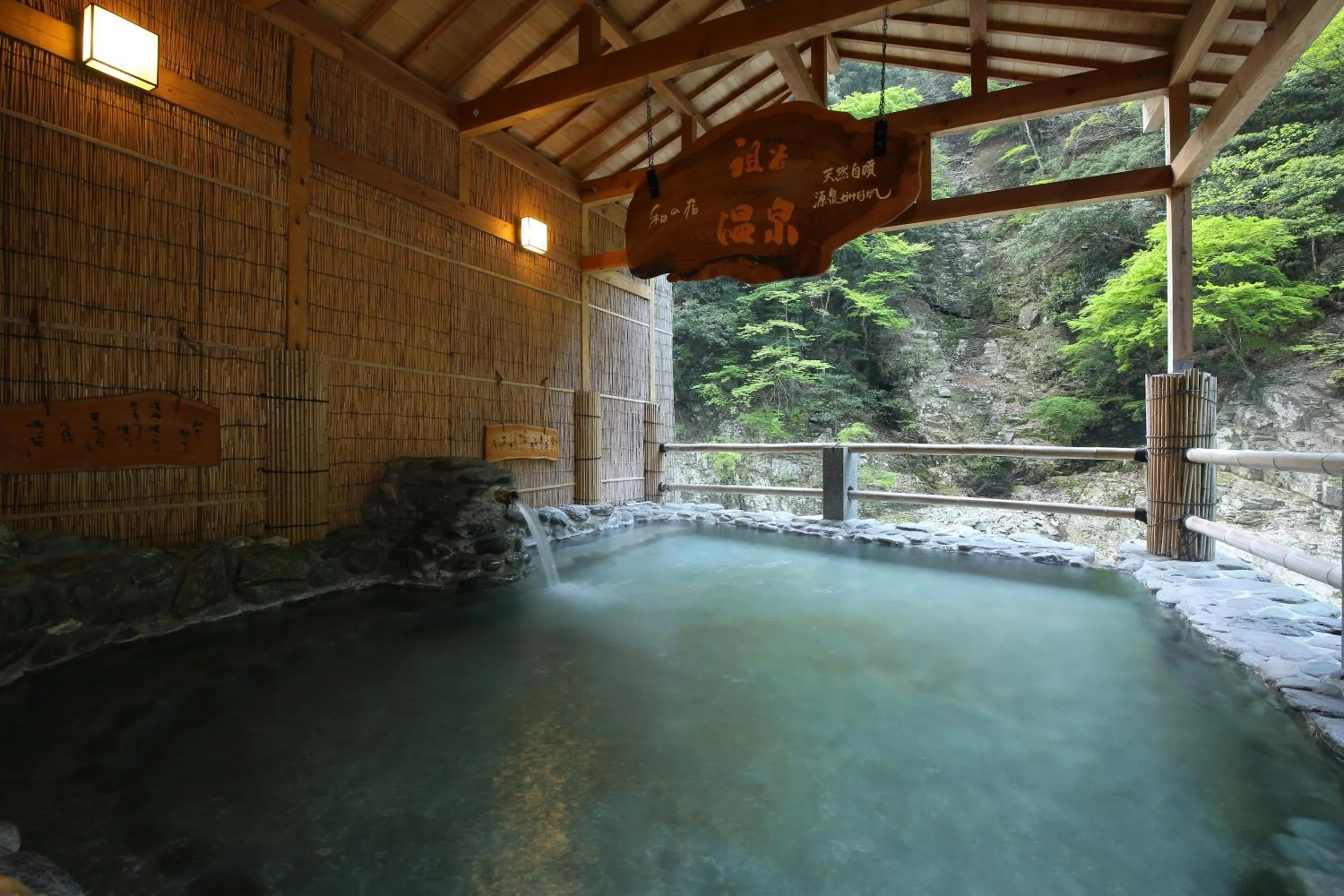 Hot Spring Bath in Iya Onsen