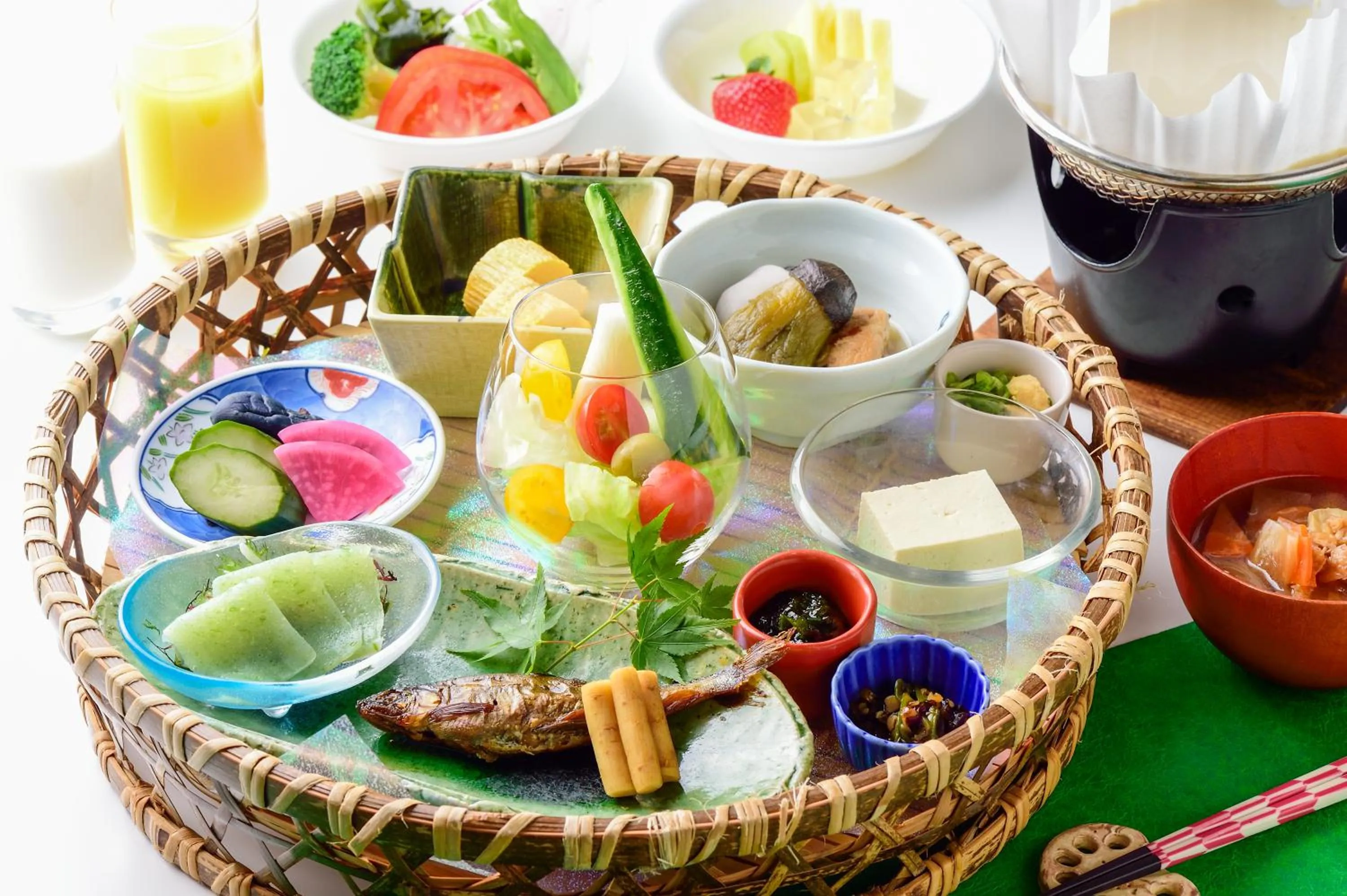 Breakfast in Iya Onsen