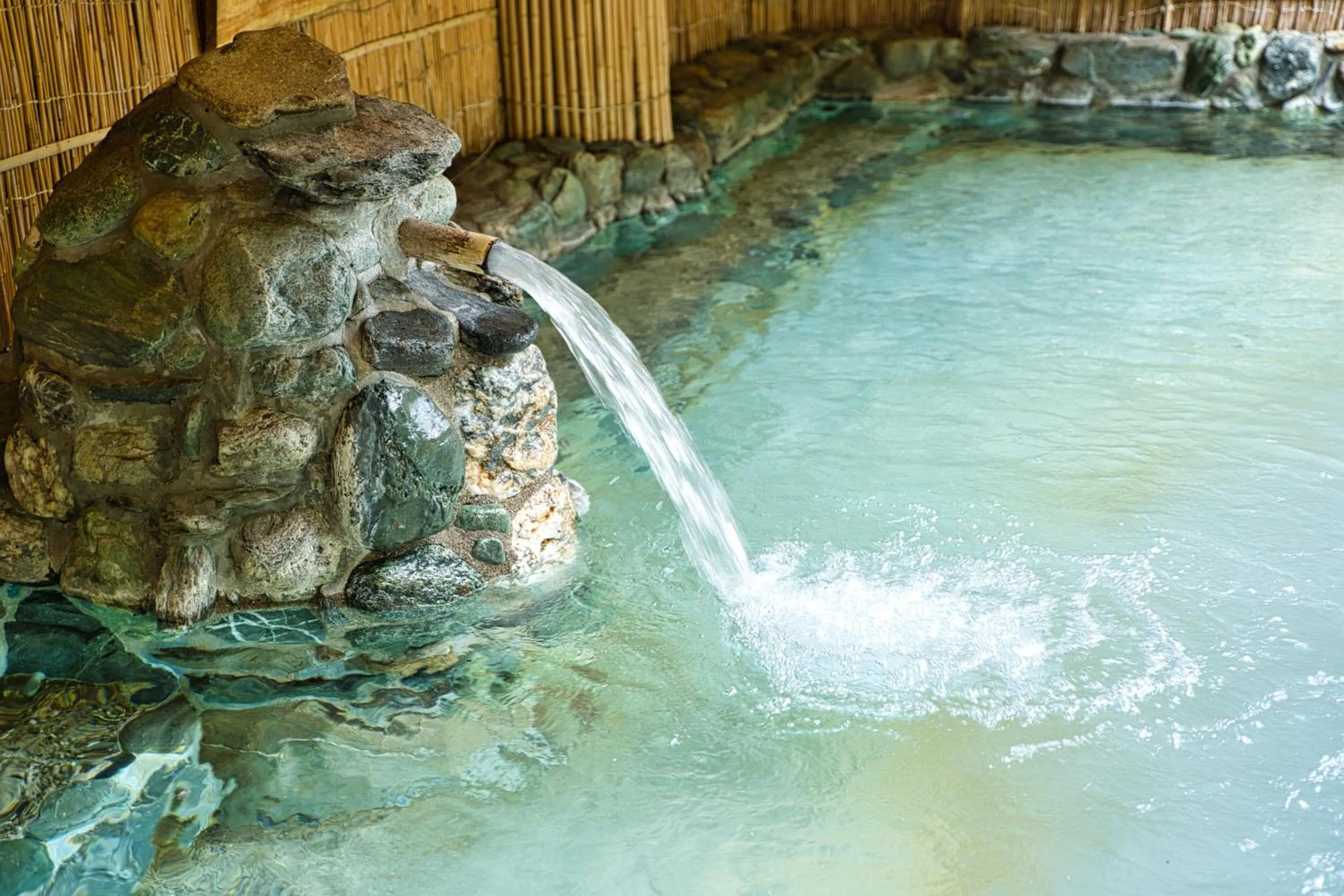 Hot Spring Bath in Iya Onsen