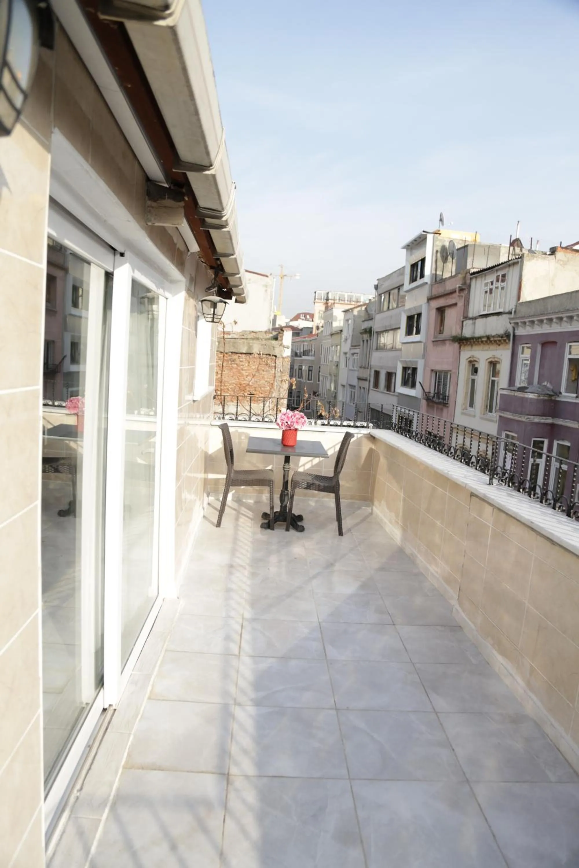 Patio in Bayer Hotel