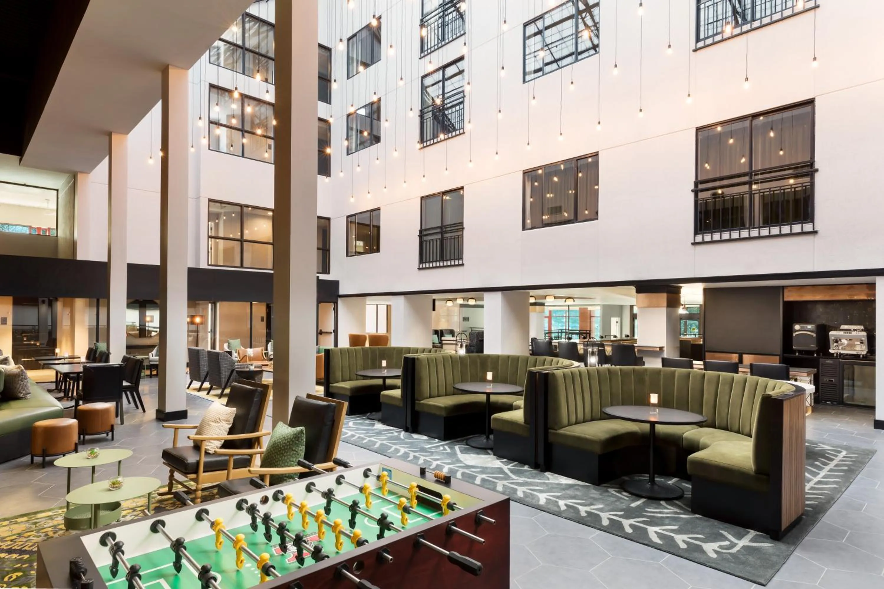 Communal lounge/ TV room in The Arcadian