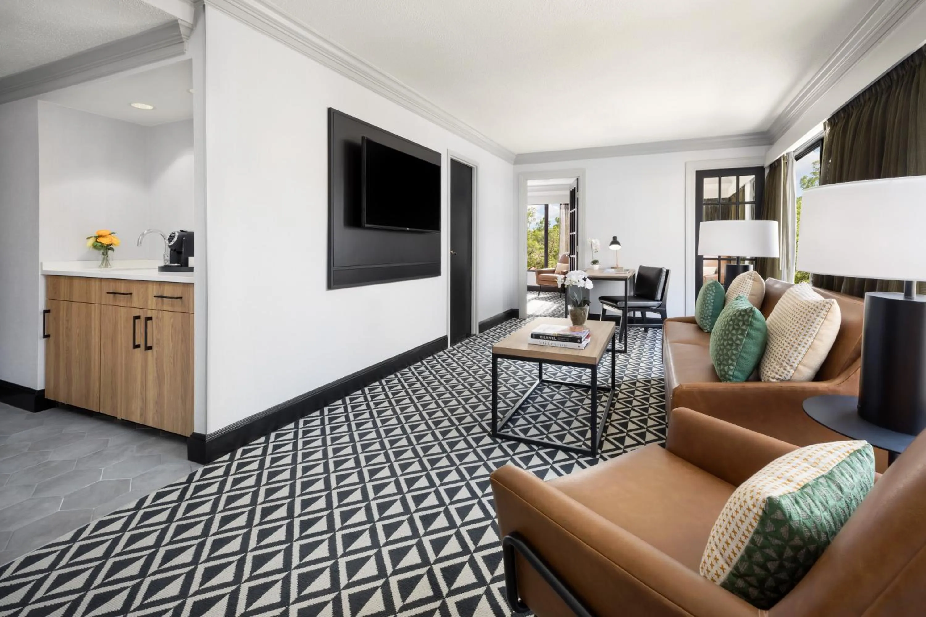 Communal lounge/ TV room in The Arcadian