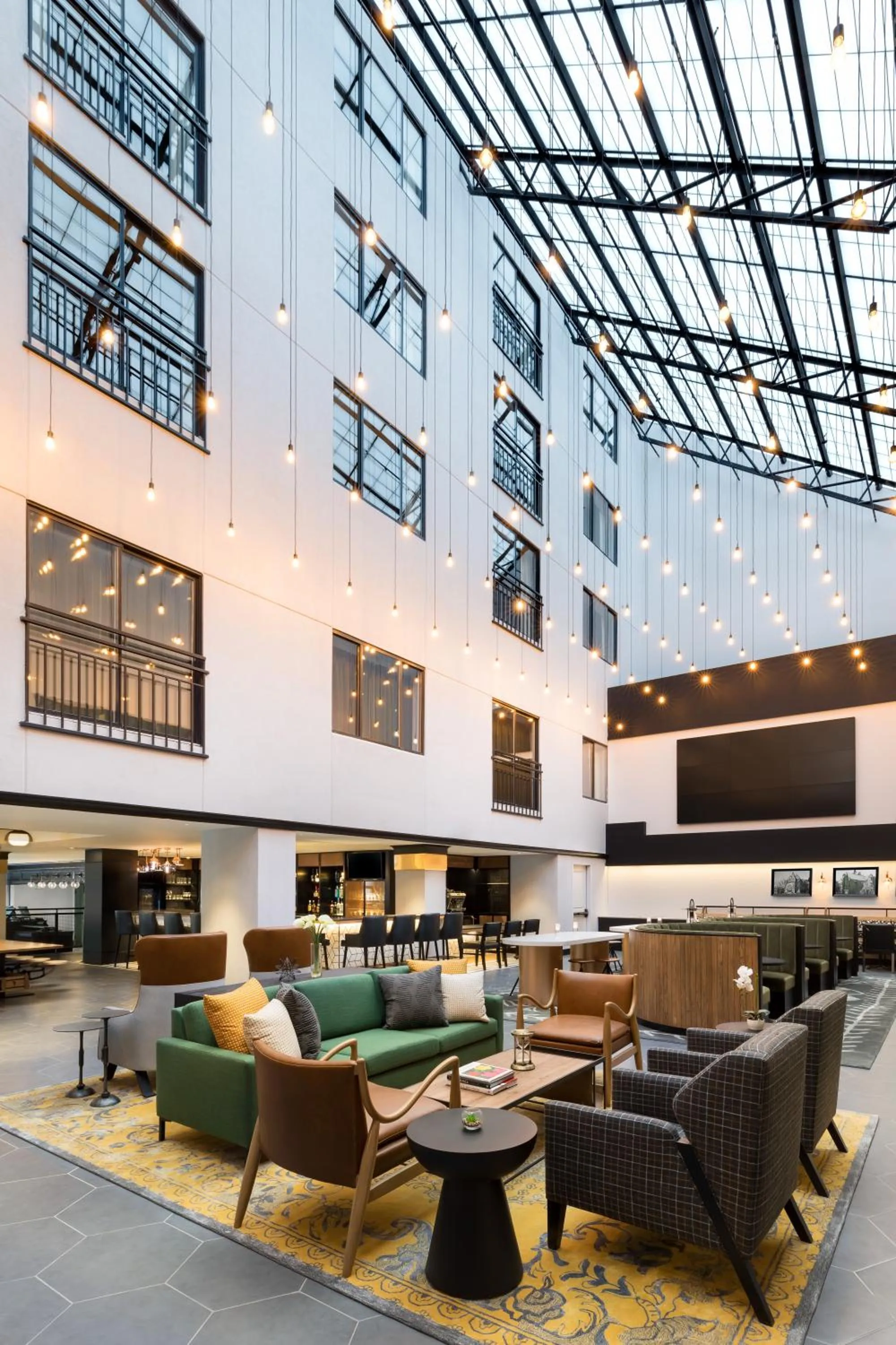 Communal lounge/ TV room in The Arcadian