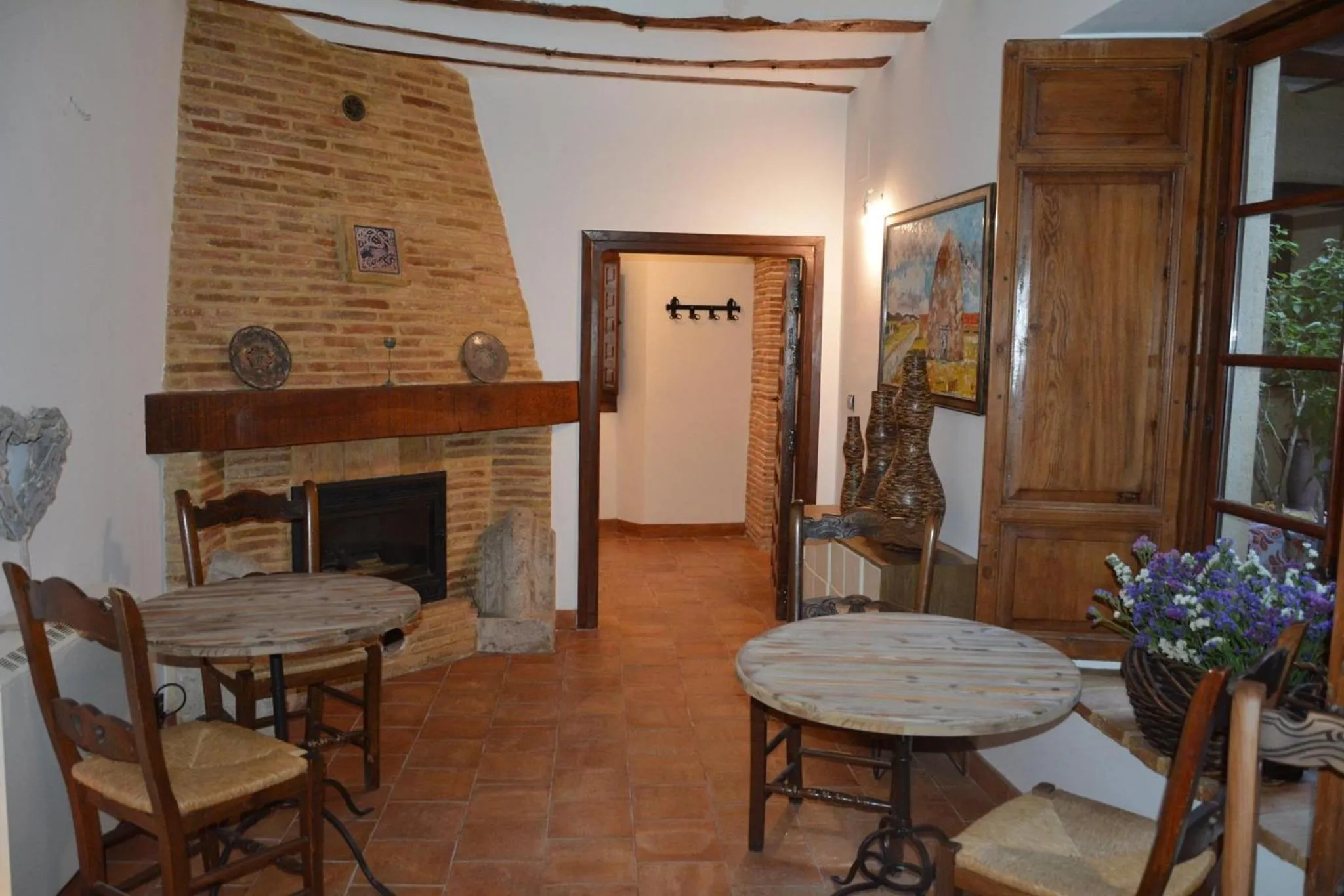 Living room in La Posada de Chinchilla
