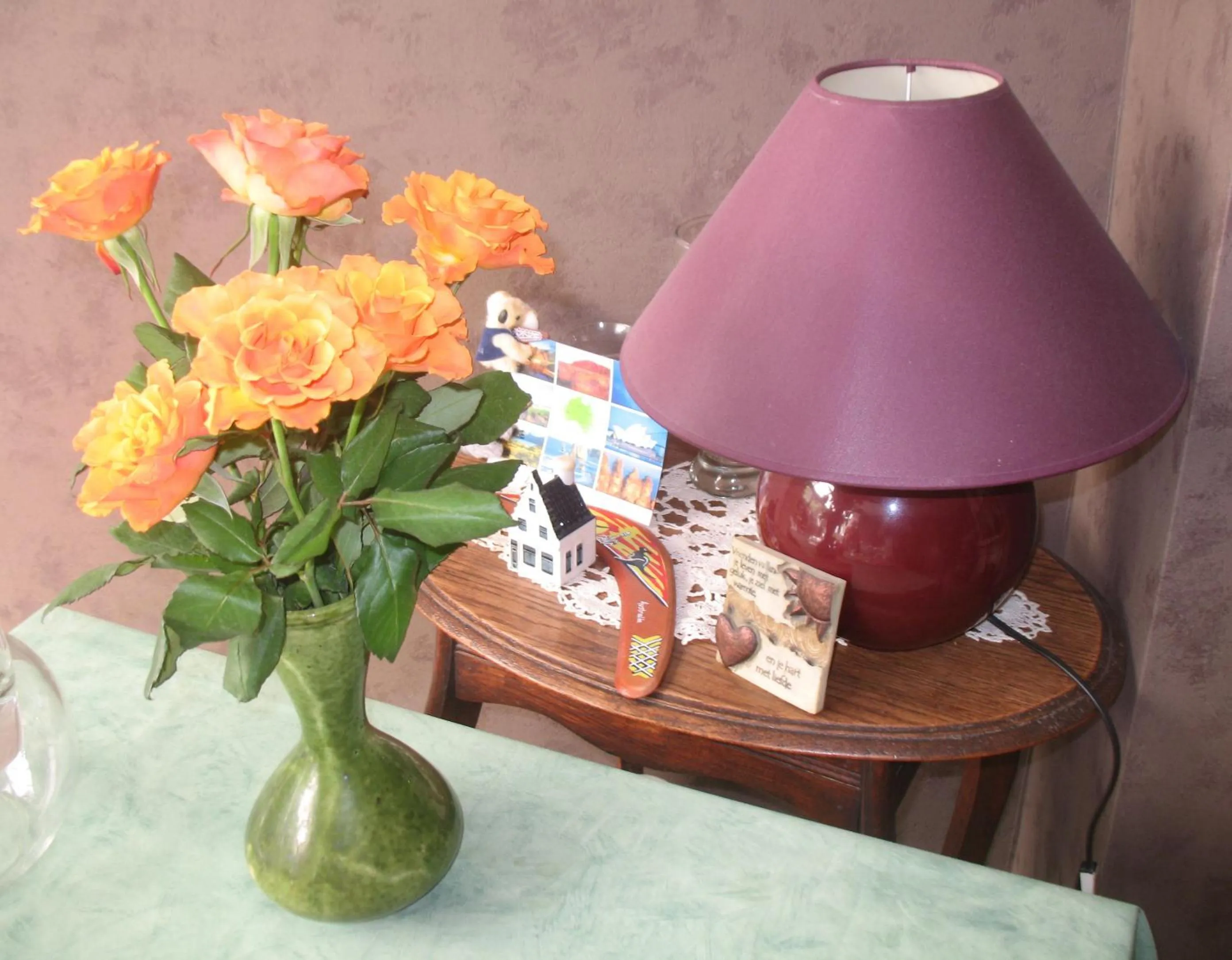 Decorative detail in B&B Het Wit Beertje