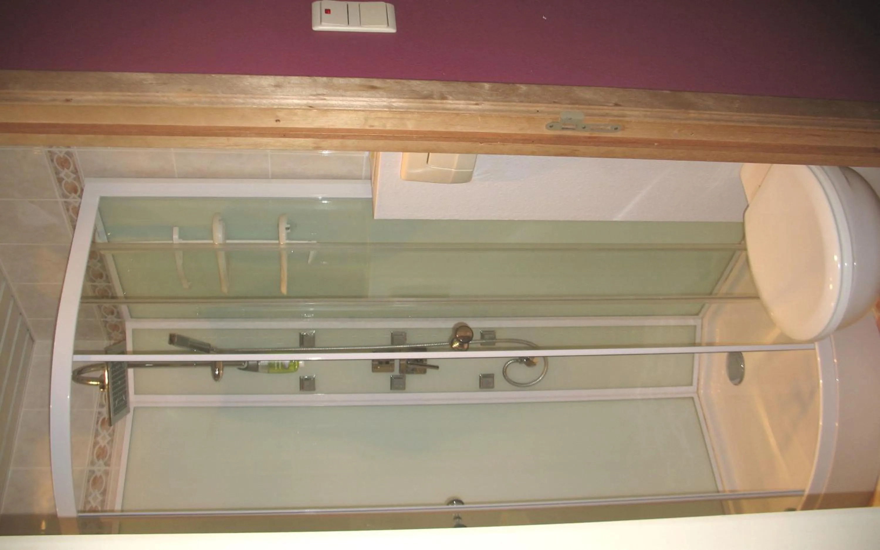 Shower in B&B Het Wit Beertje