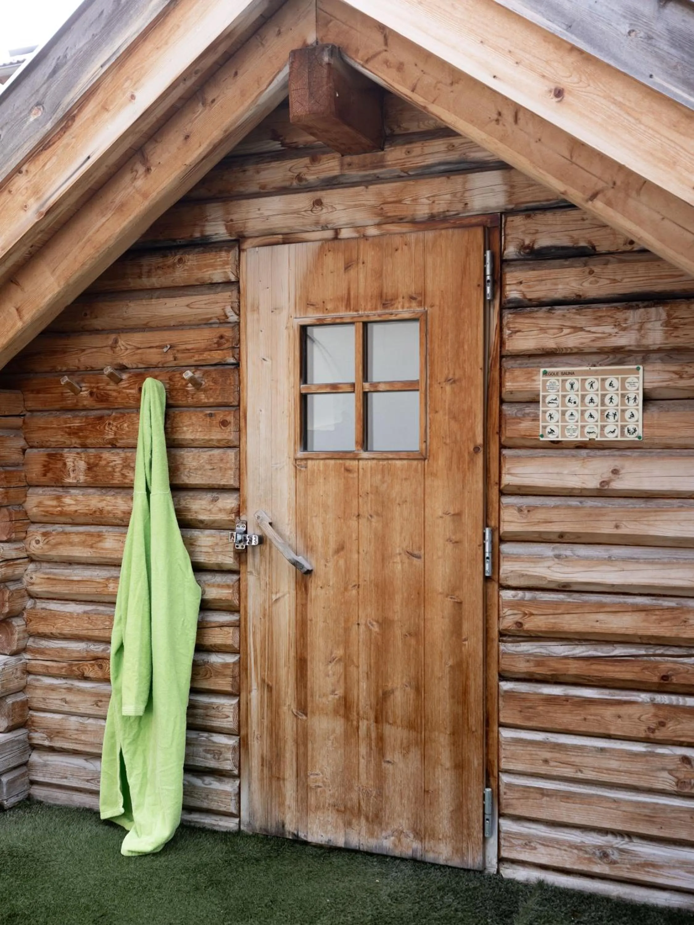 Sauna in Hotel Scoiattolo