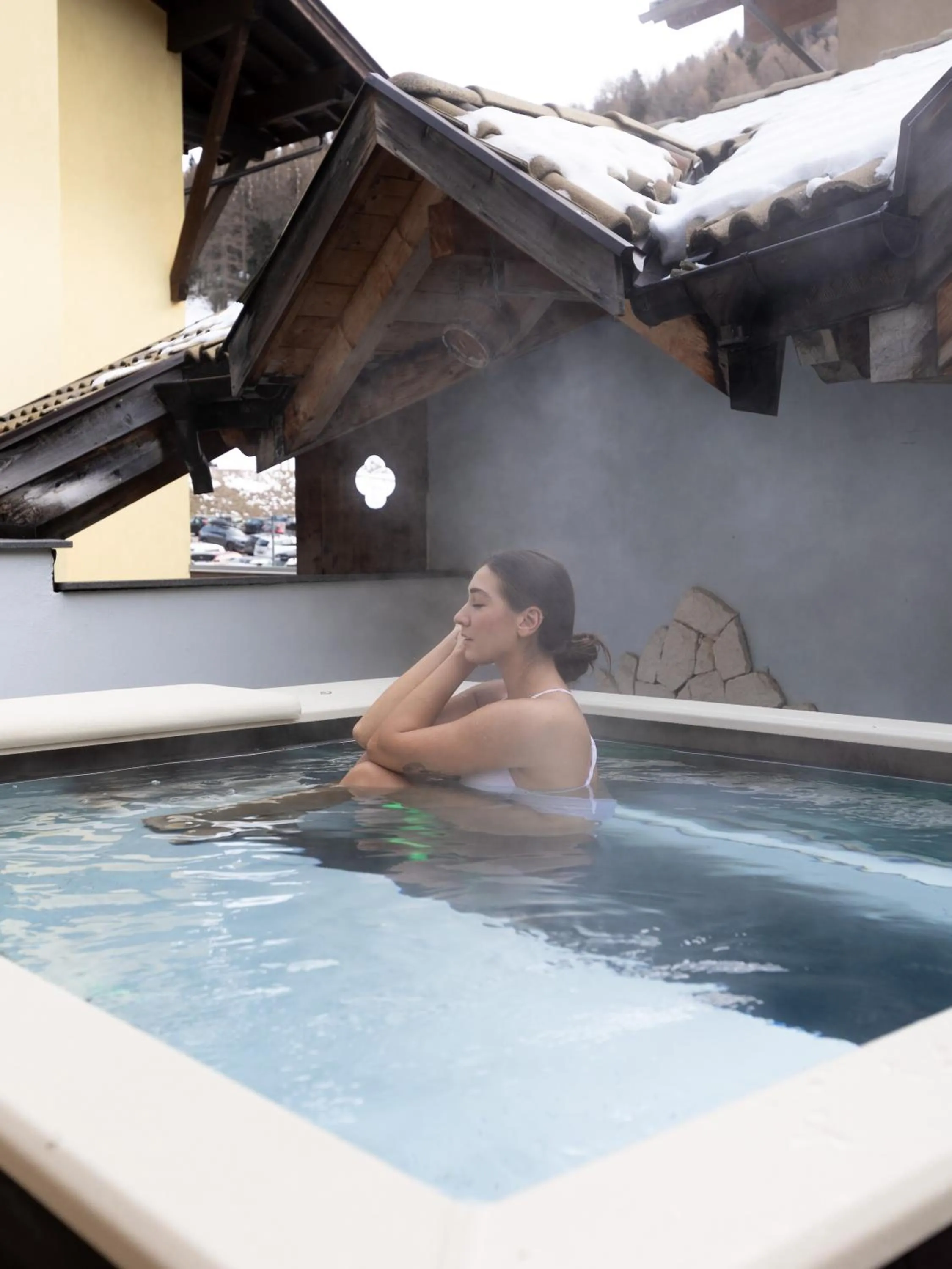 Hot Tub in Hotel Scoiattolo