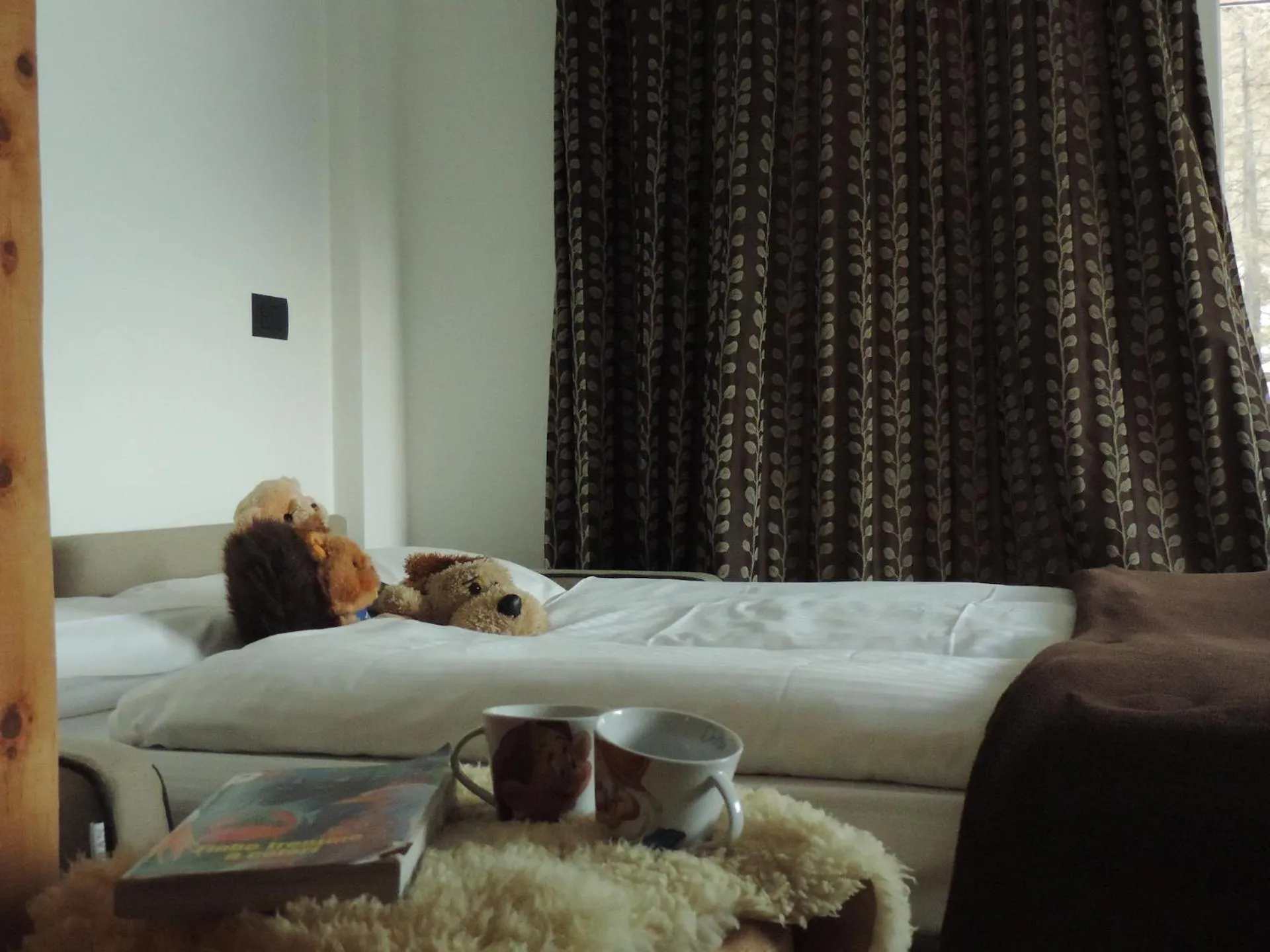 Bed in Hotel Scoiattolo