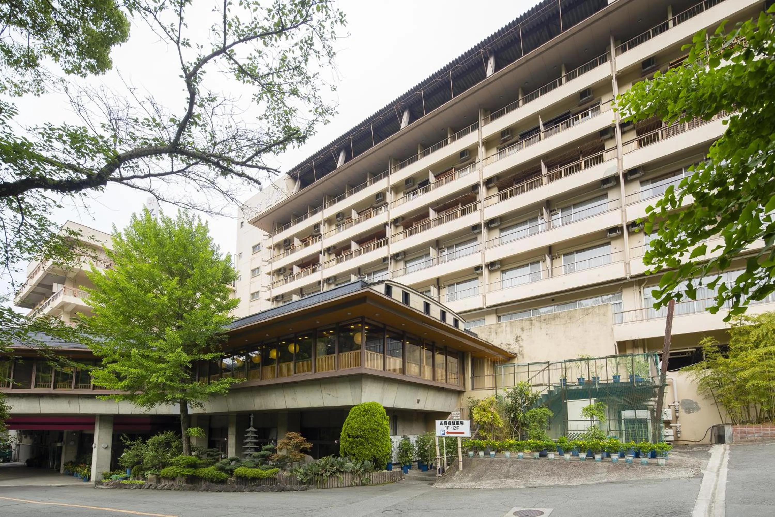 Facade/entrance in Ryokan Fushioukaku