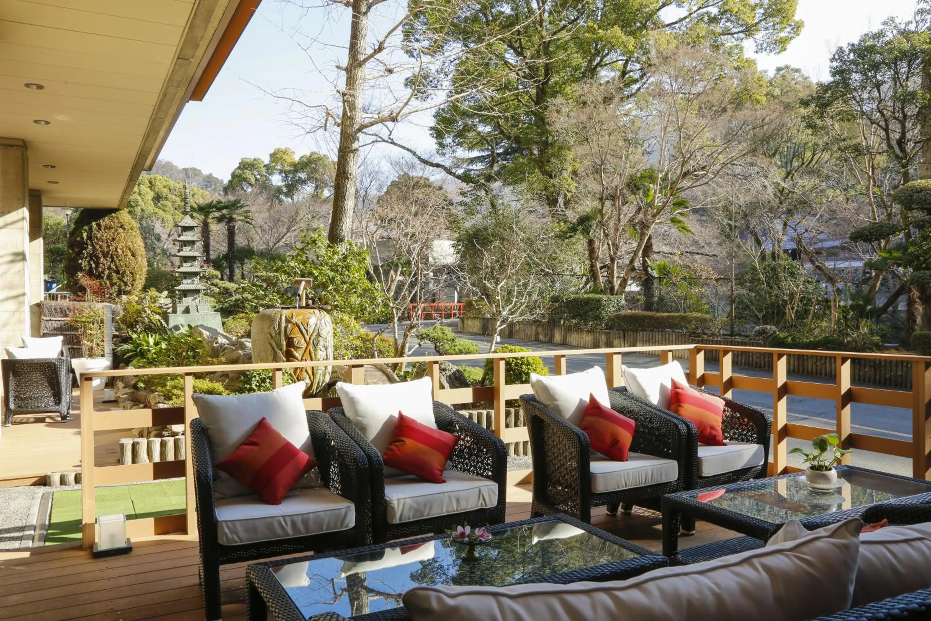 Lounge or bar in Ryokan Fushioukaku