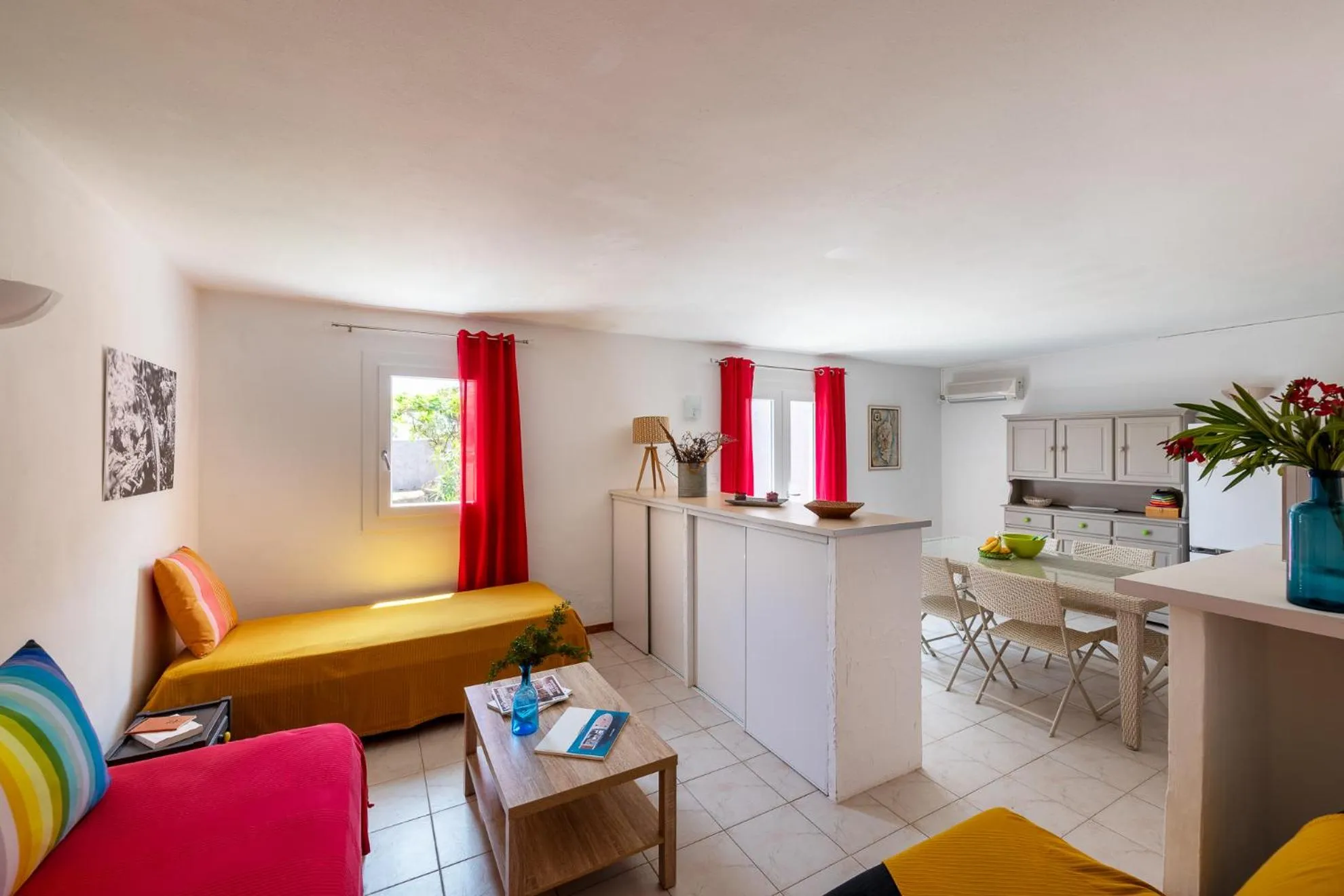 Living room in Domaine Bocca di Feno