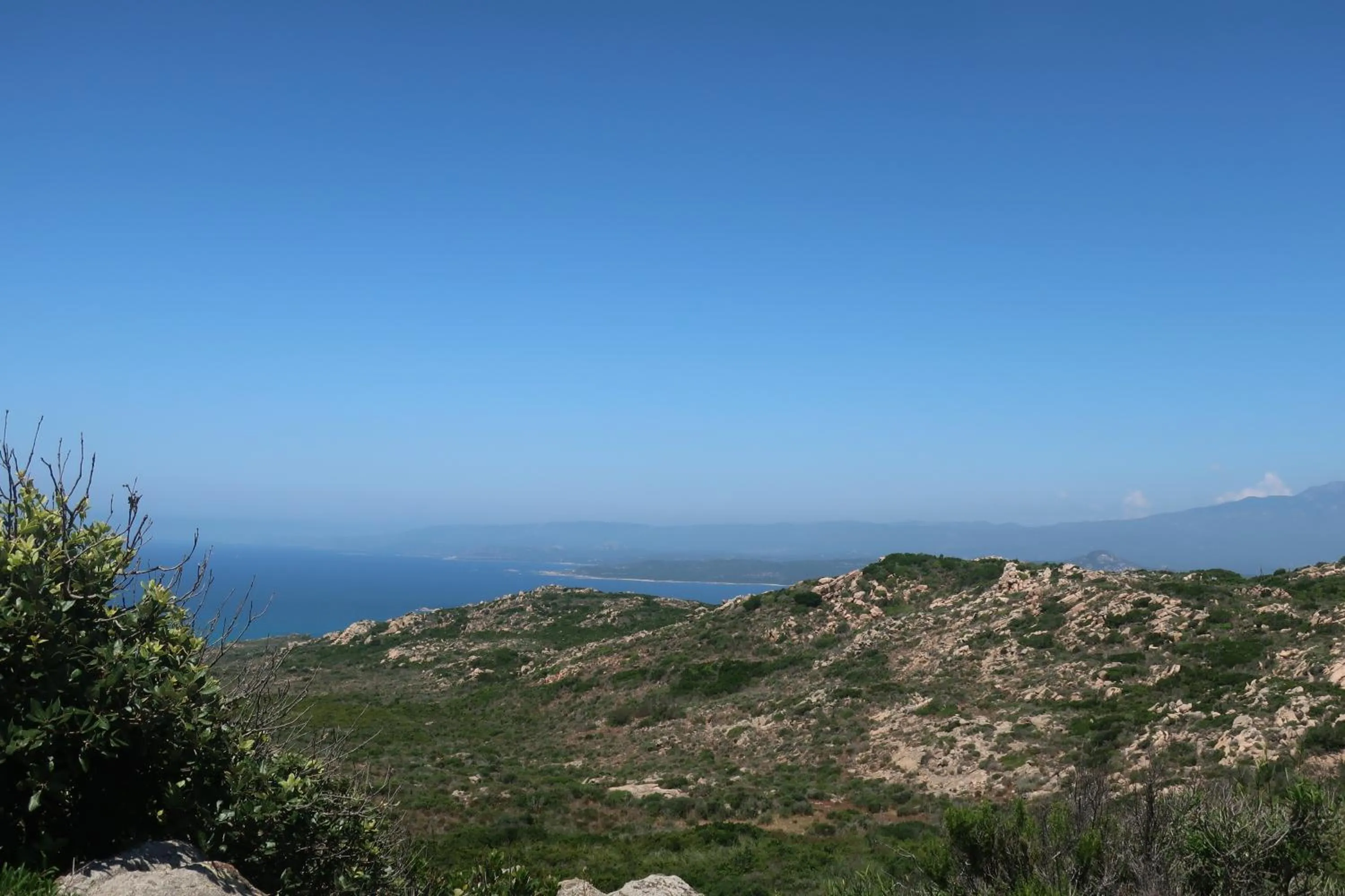 Natural landscape in Domaine Bocca di Feno