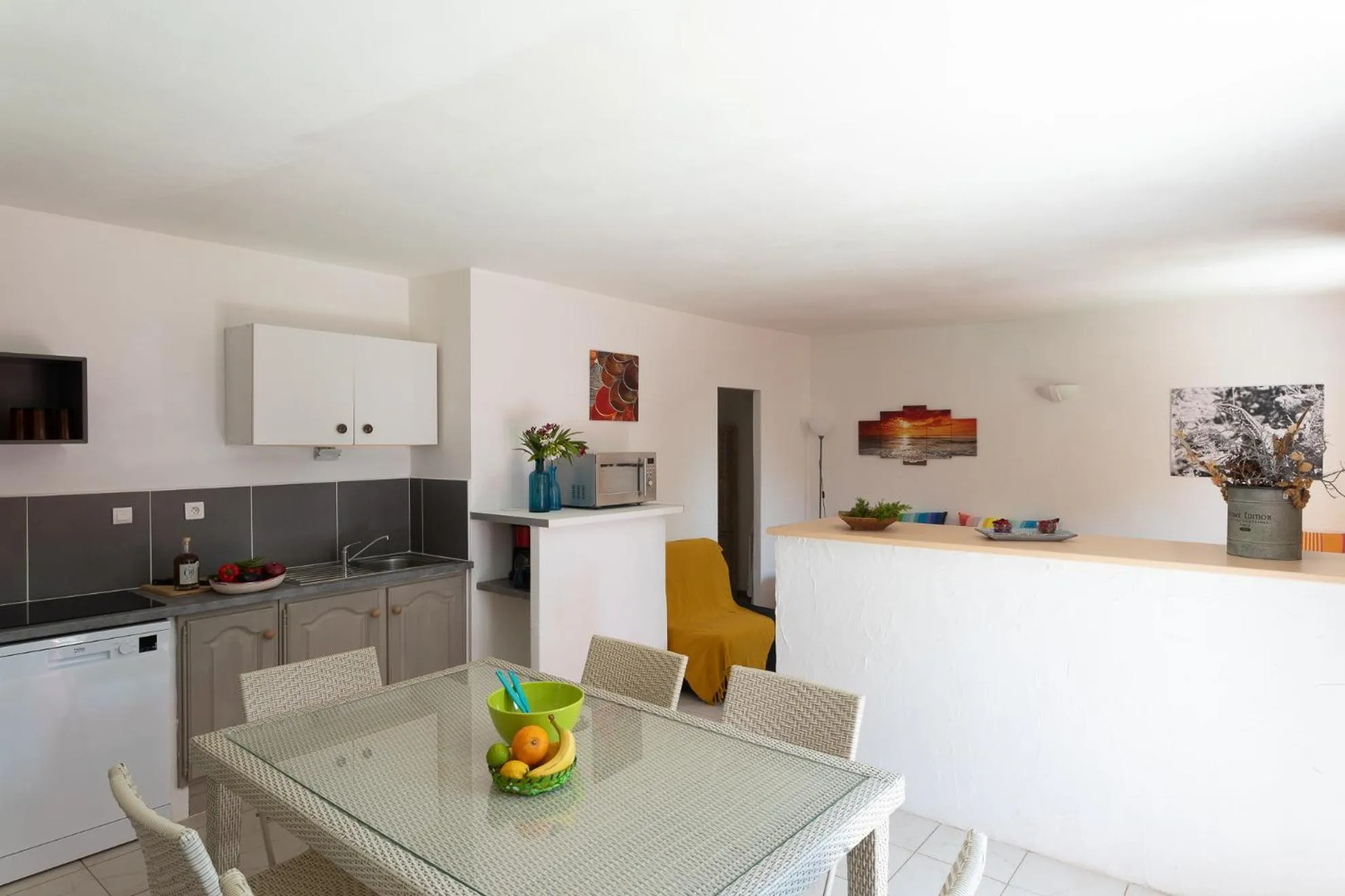 kitchen in Domaine Bocca di Feno