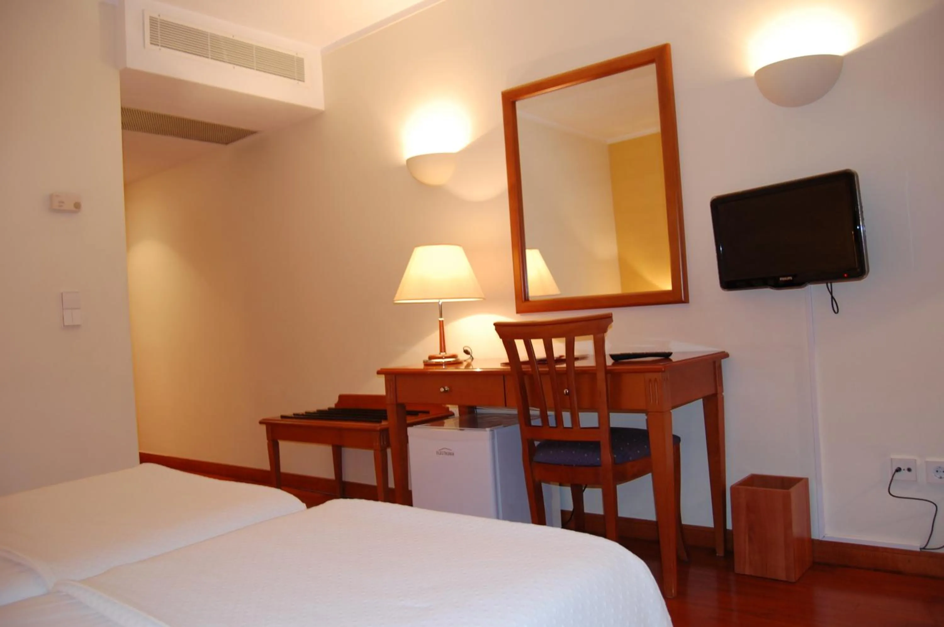 Bedroom, Bed in Hotel Central Parque