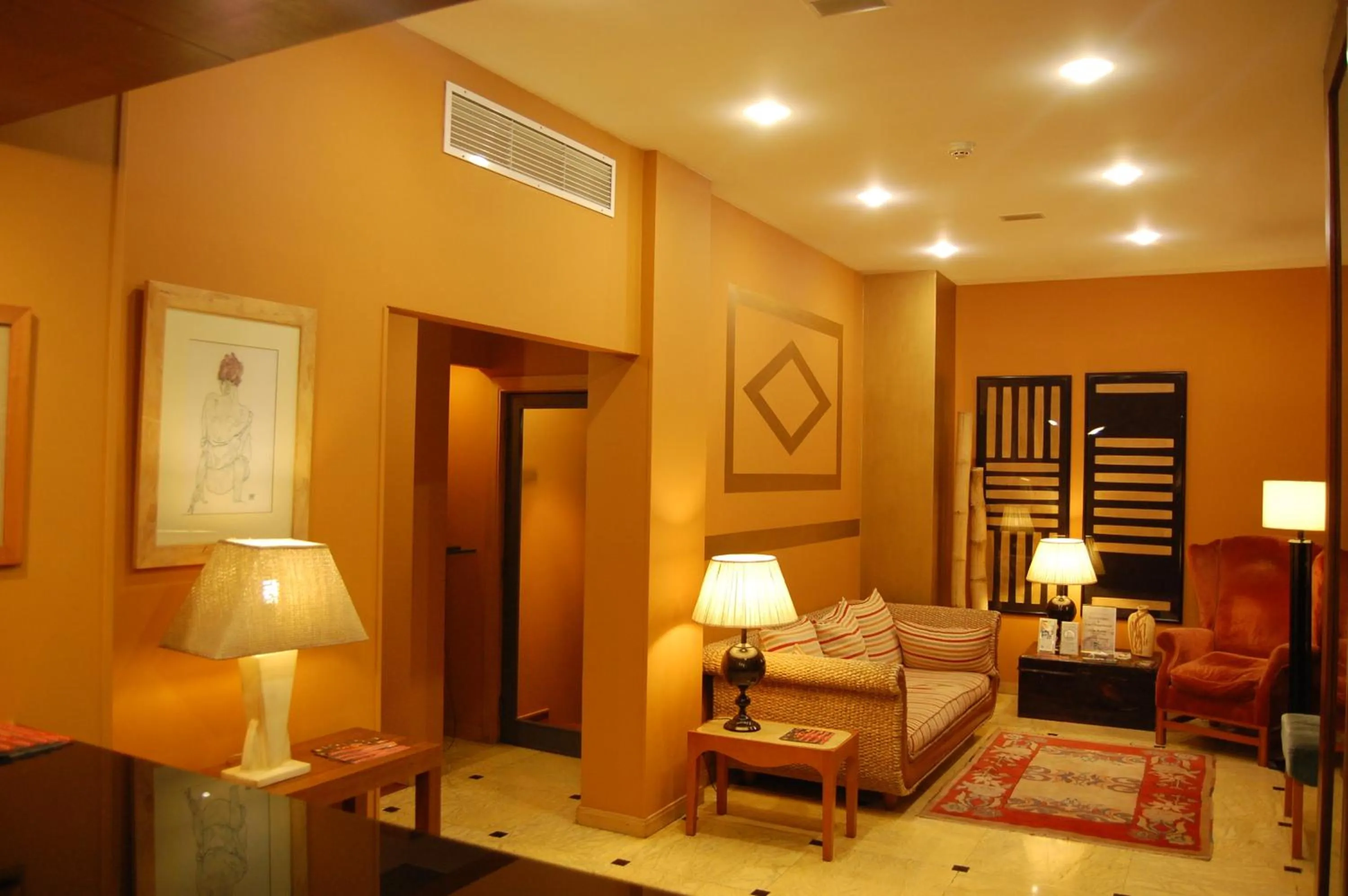 Lobby or reception in Hotel Central Parque