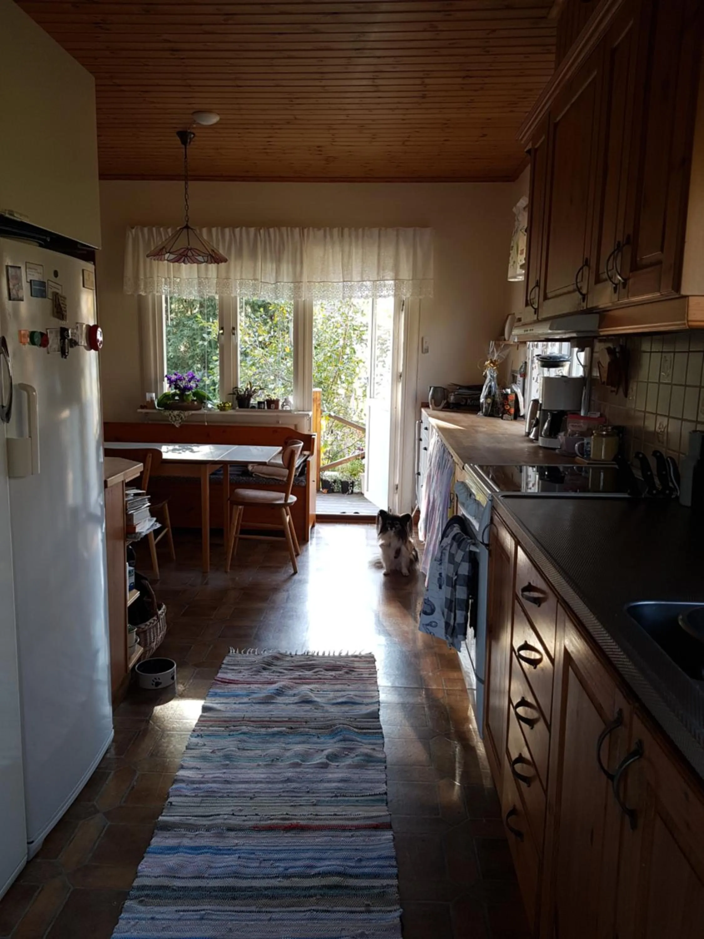 Kitchen or kitchenette in Perenner på bakgården