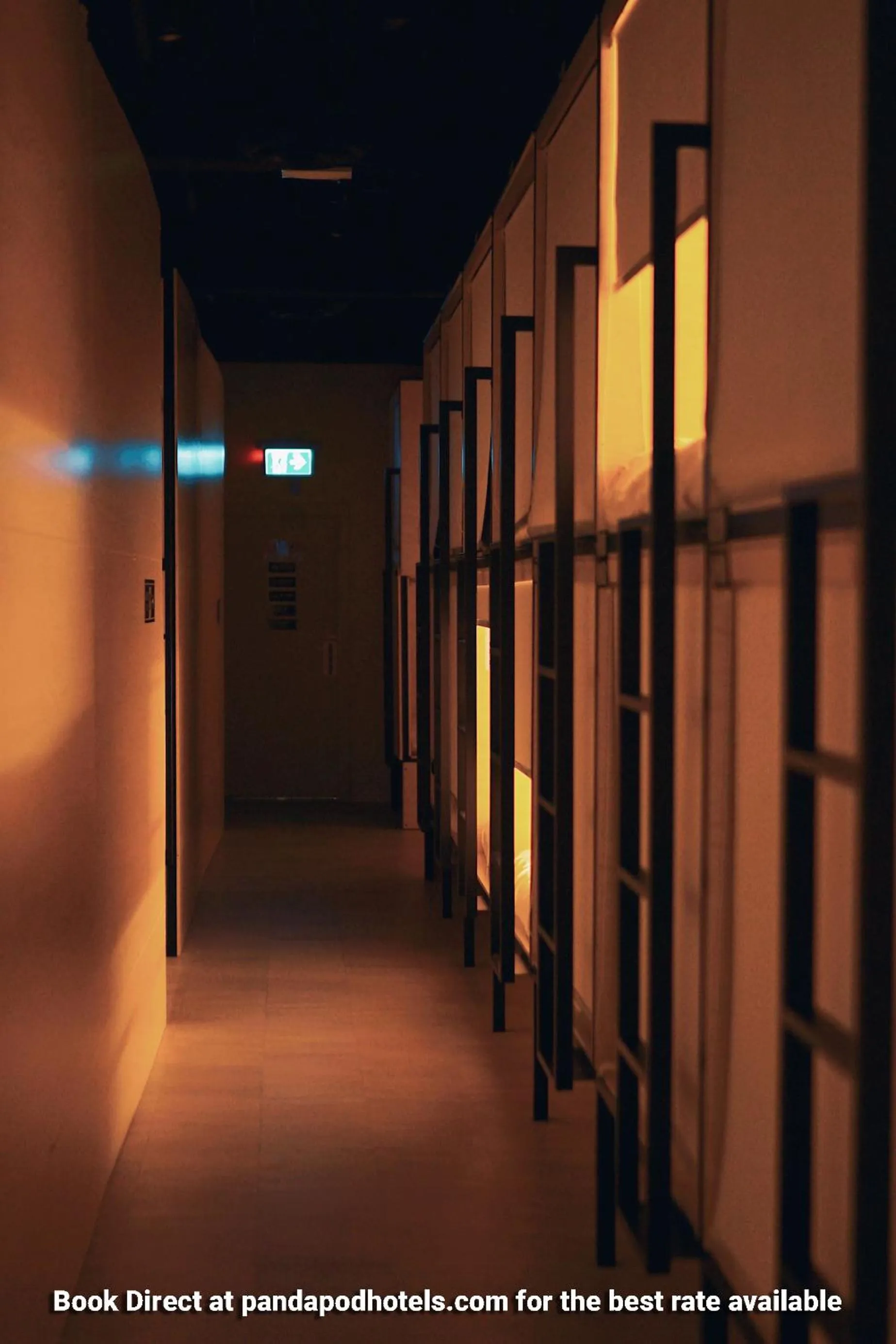 Bedroom in Panda Pod Hotel