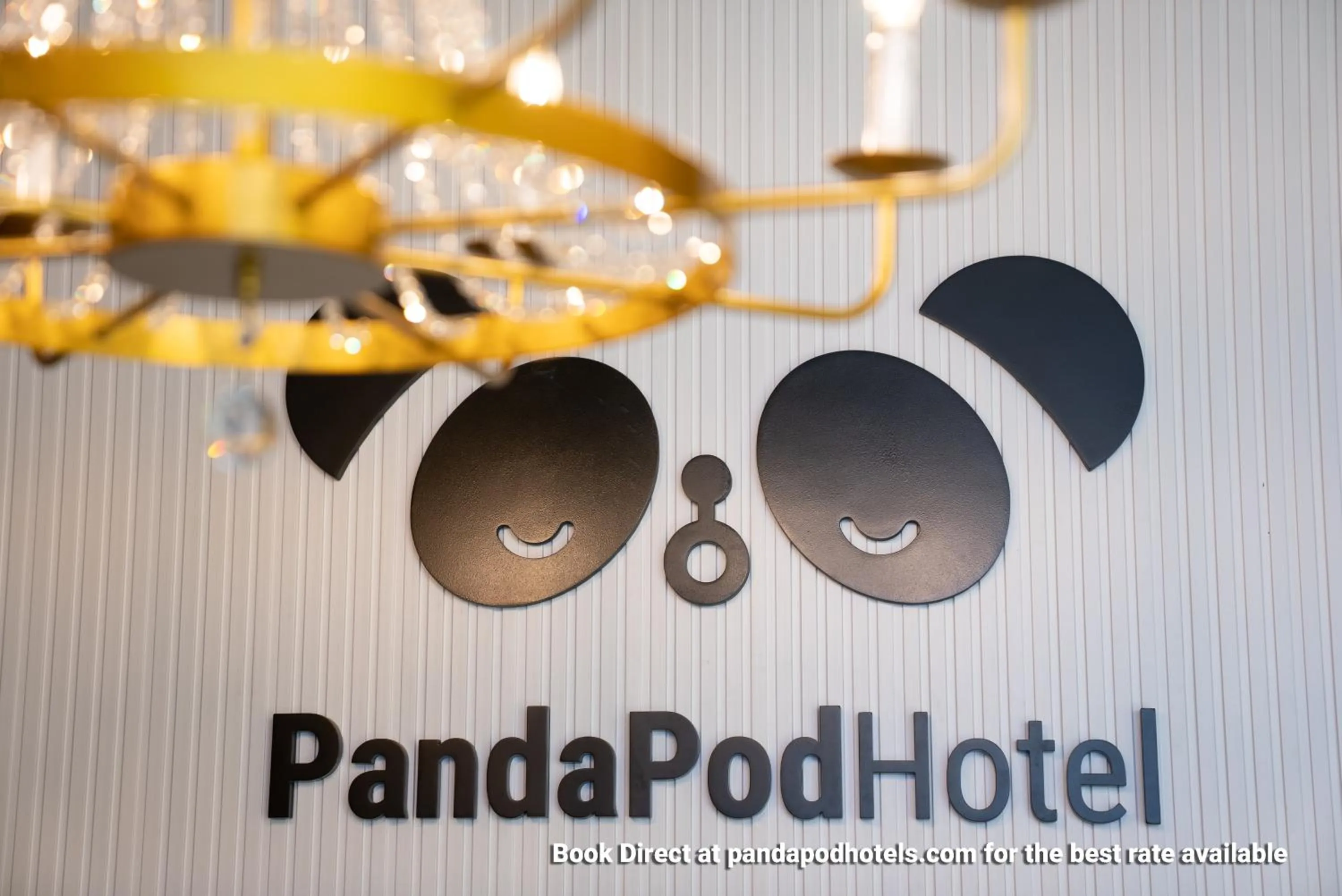 Facade/entrance in Panda Pod Hotel