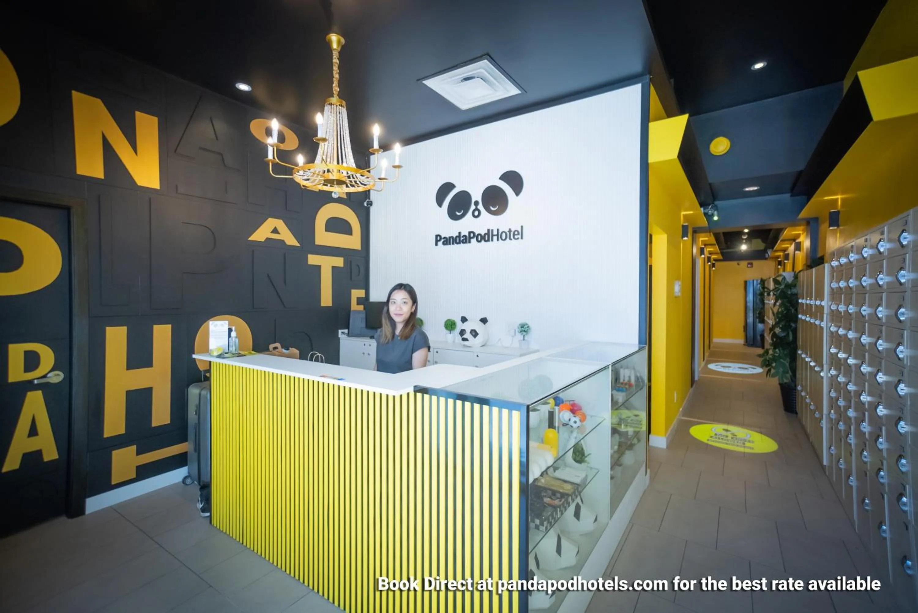 Lobby or reception in Panda Pod Hotel