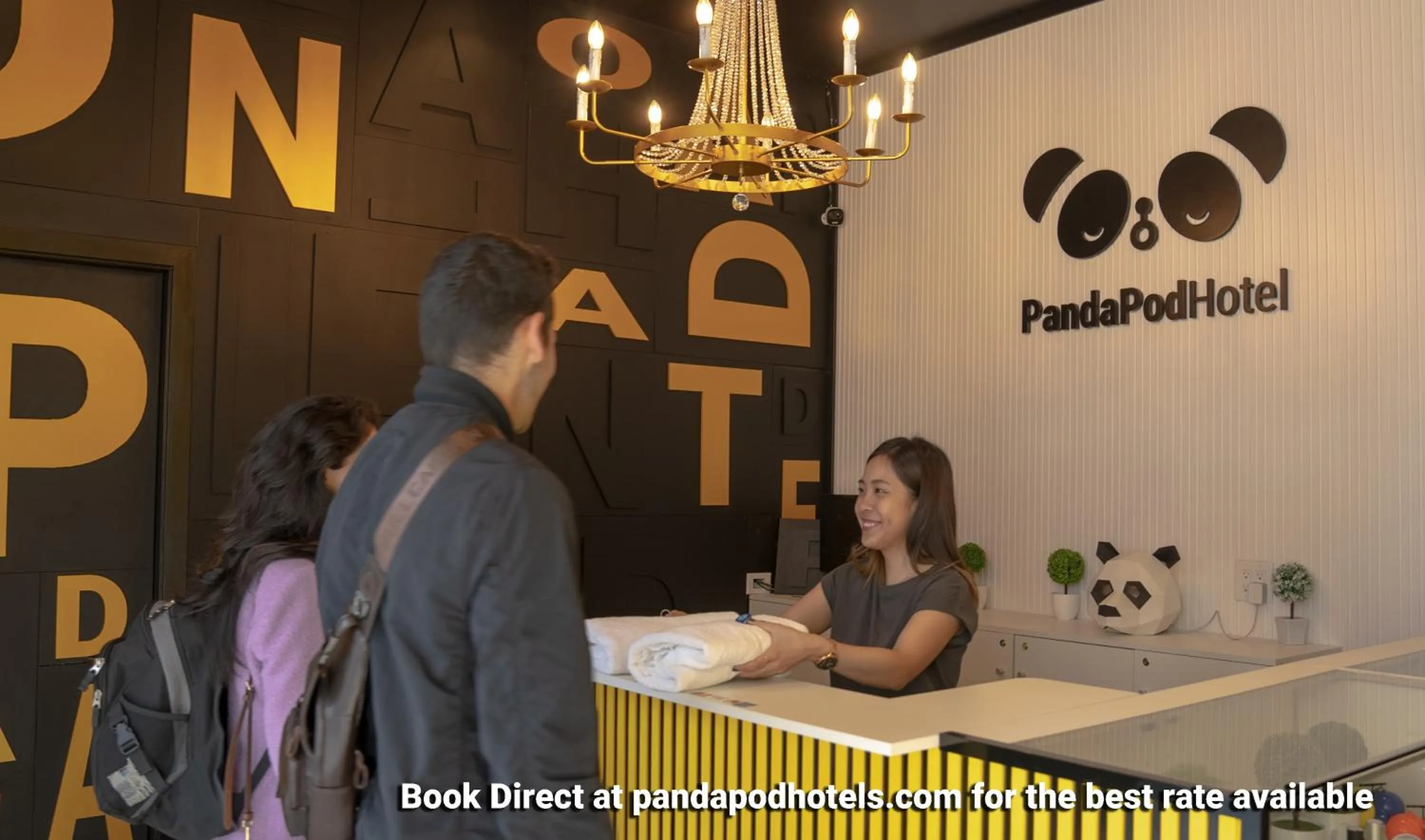 Lobby or reception in Panda Pod Hotel
