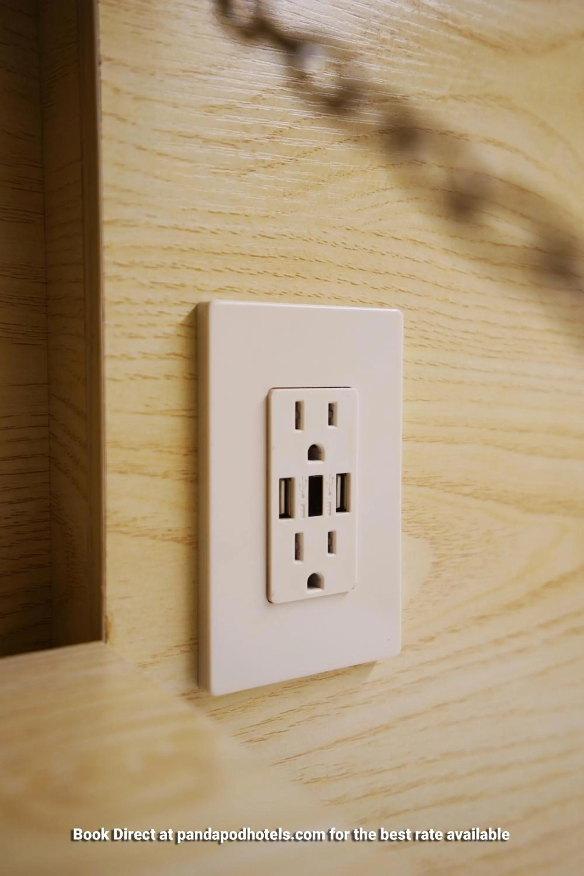 Bedroom in Panda Pod Hotel