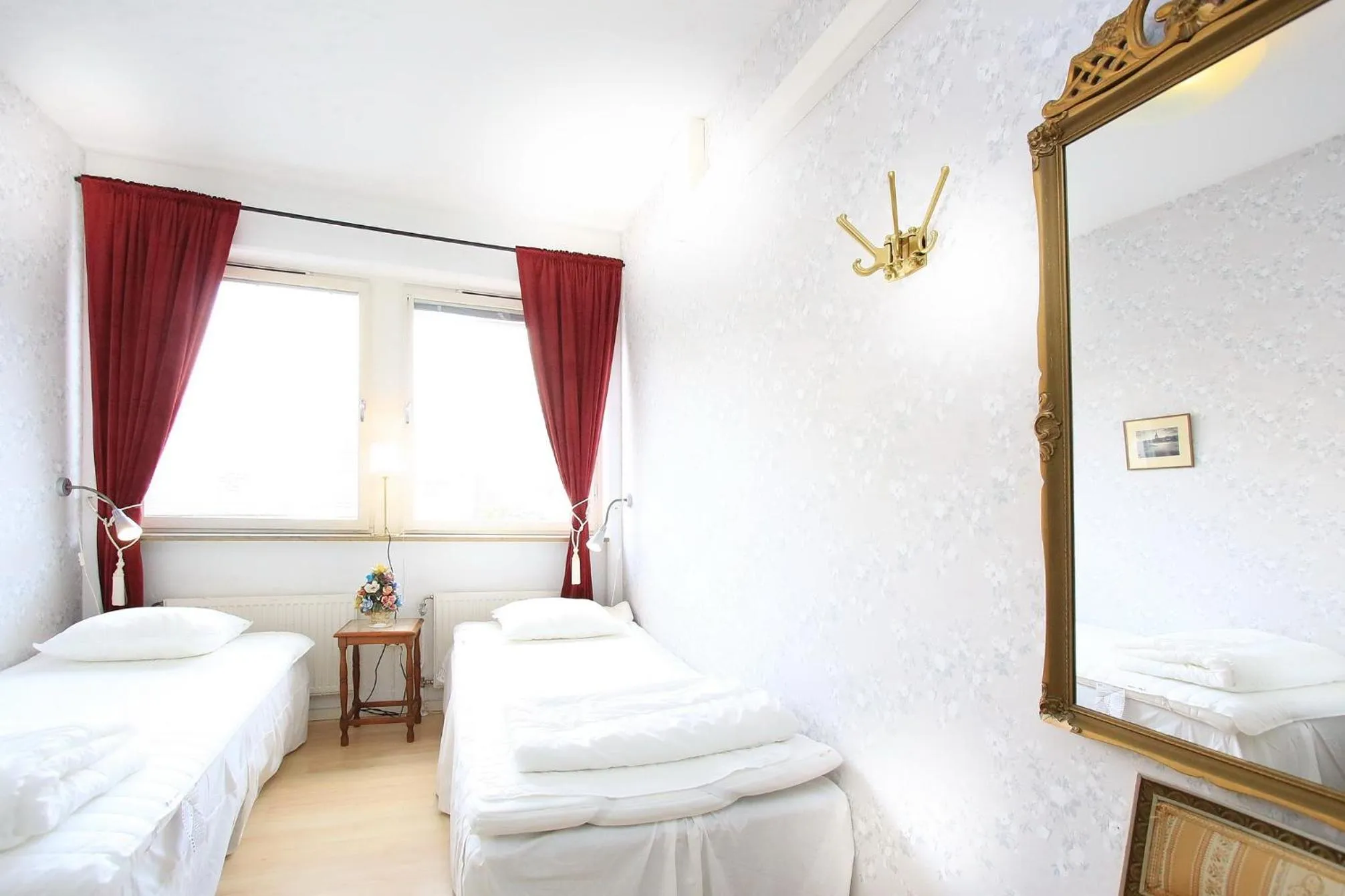 Bed in Rut & Ragnars Vandrarhem