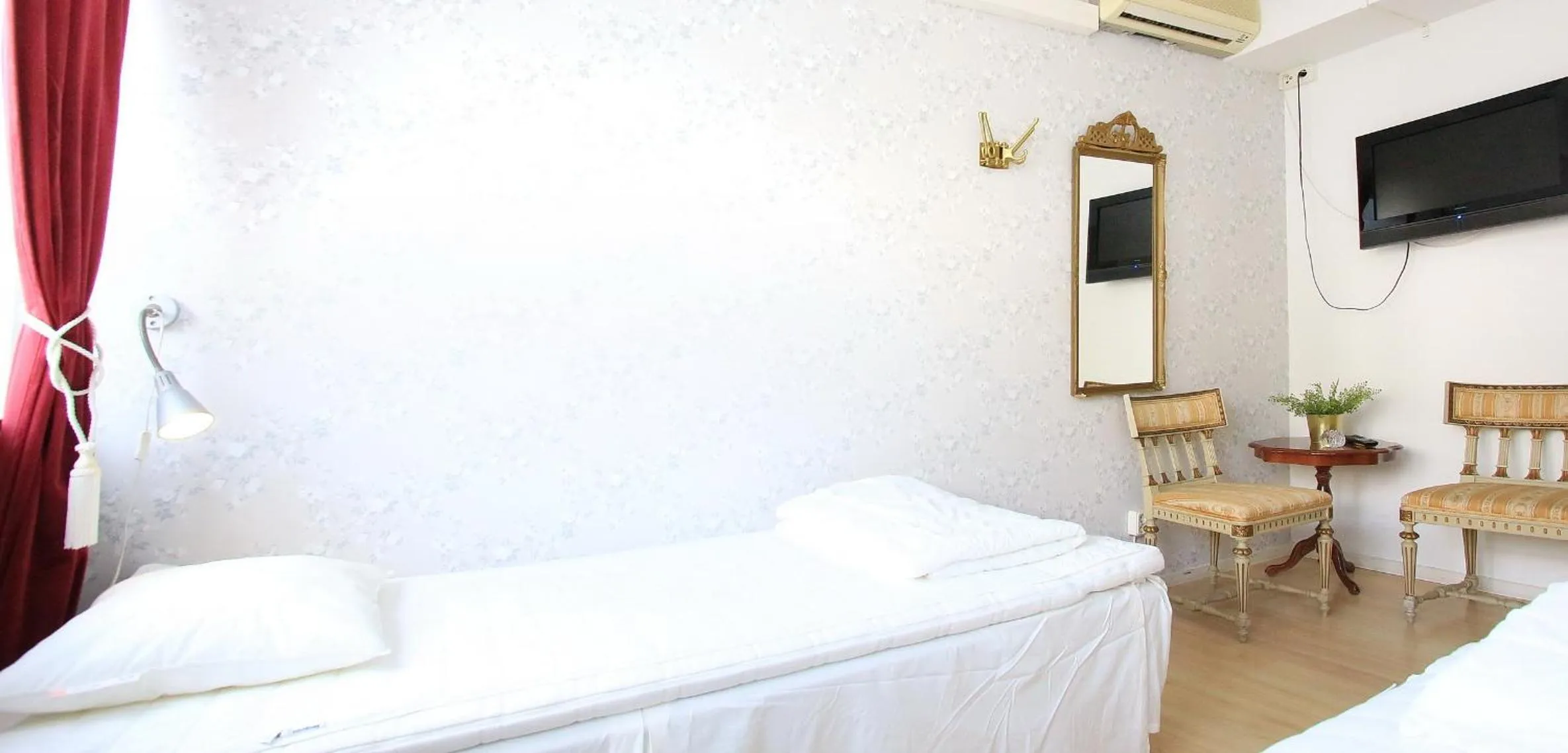 Bed in Rut & Ragnars Vandrarhem