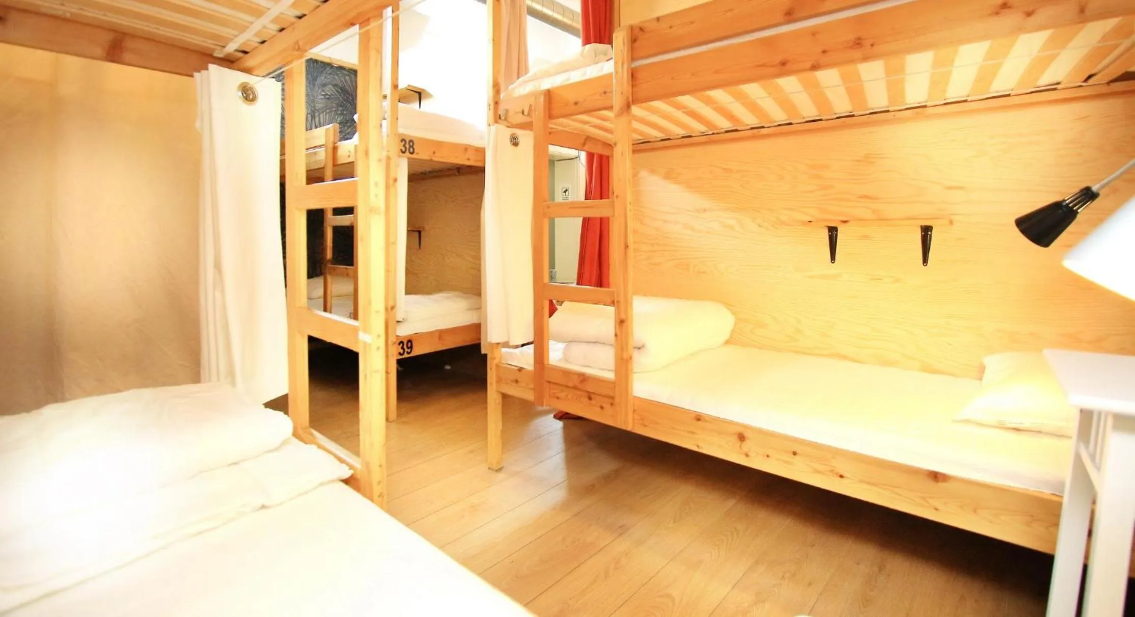 Bed in Rut & Ragnars Vandrarhem