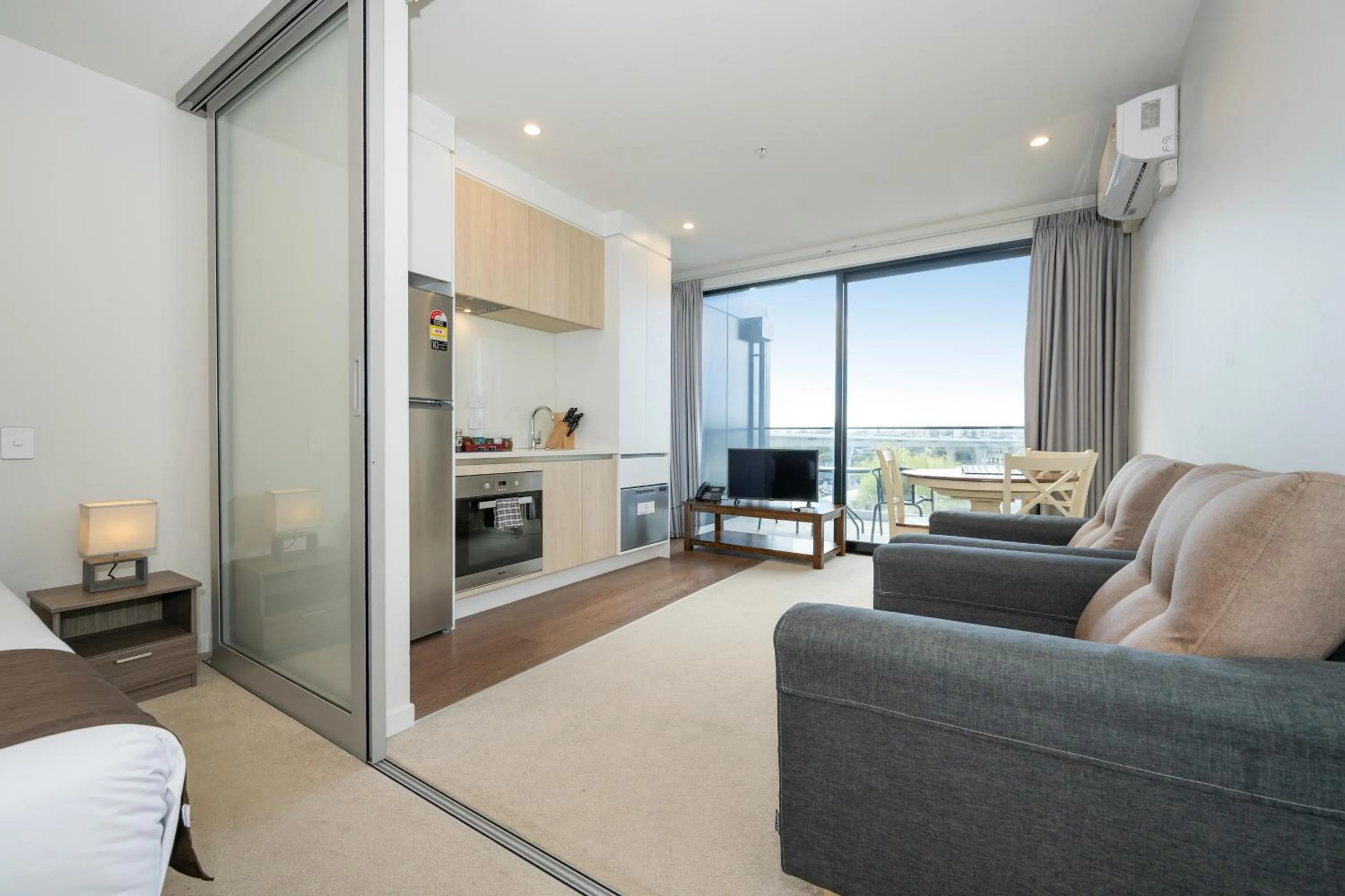 Living room in The Edgerley Suites