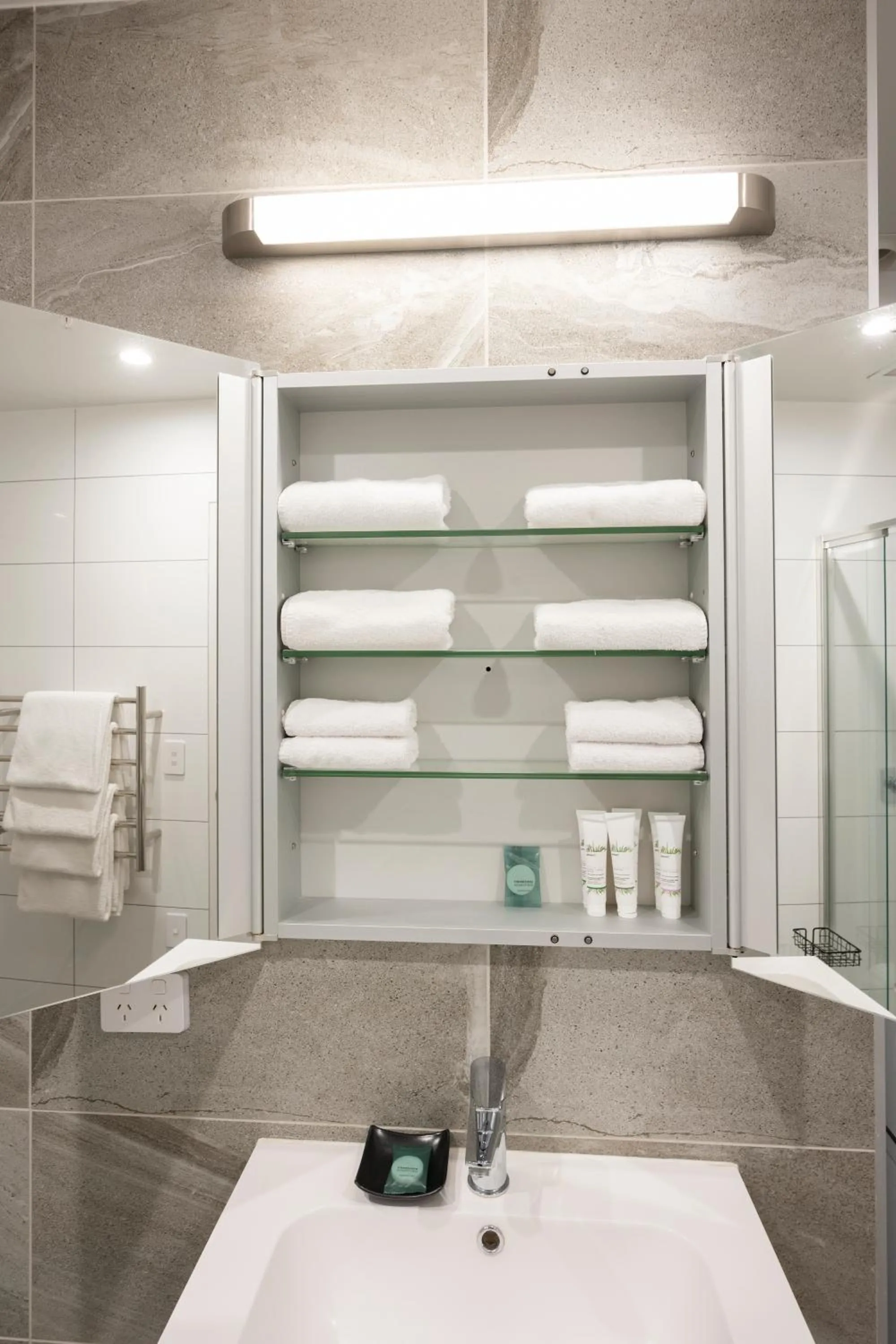 Bathroom in The Edgerley Suites