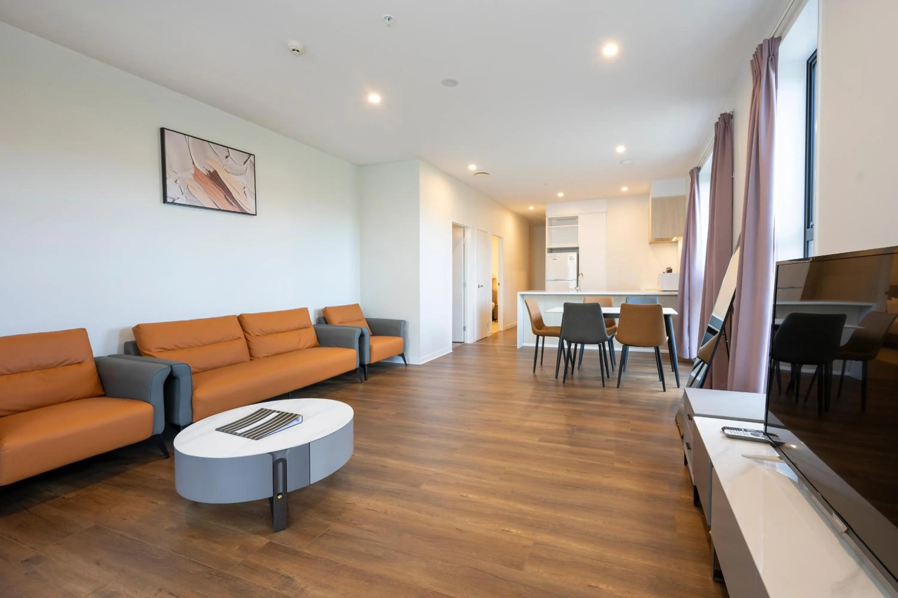 Living room in The Edgerley Suites