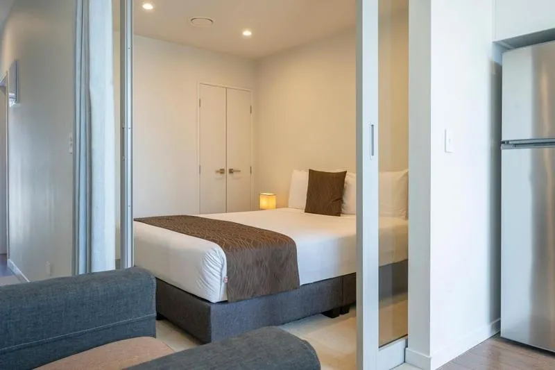 Bed in The Edgerley Suites