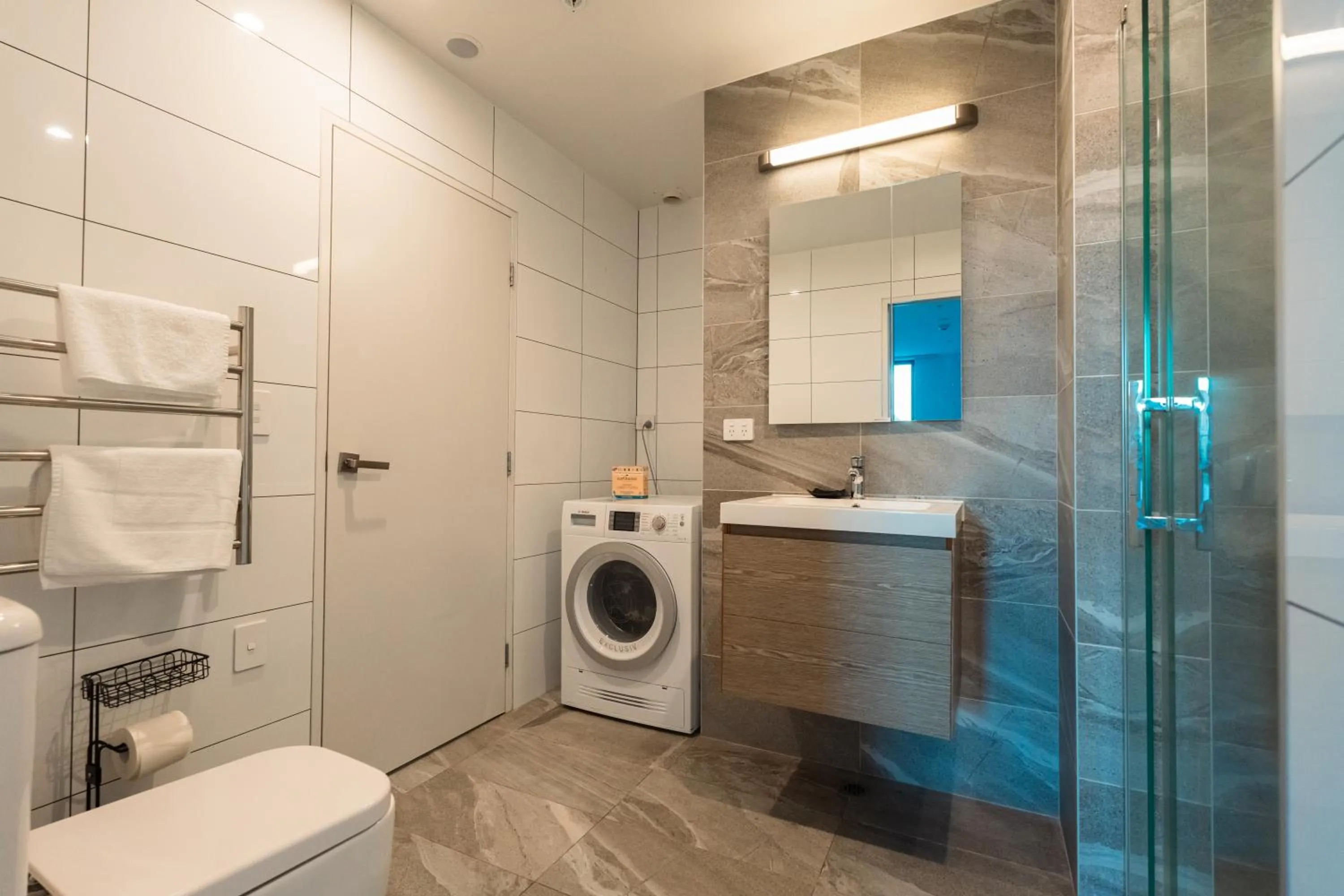 Bathroom in The Edgerley Suites