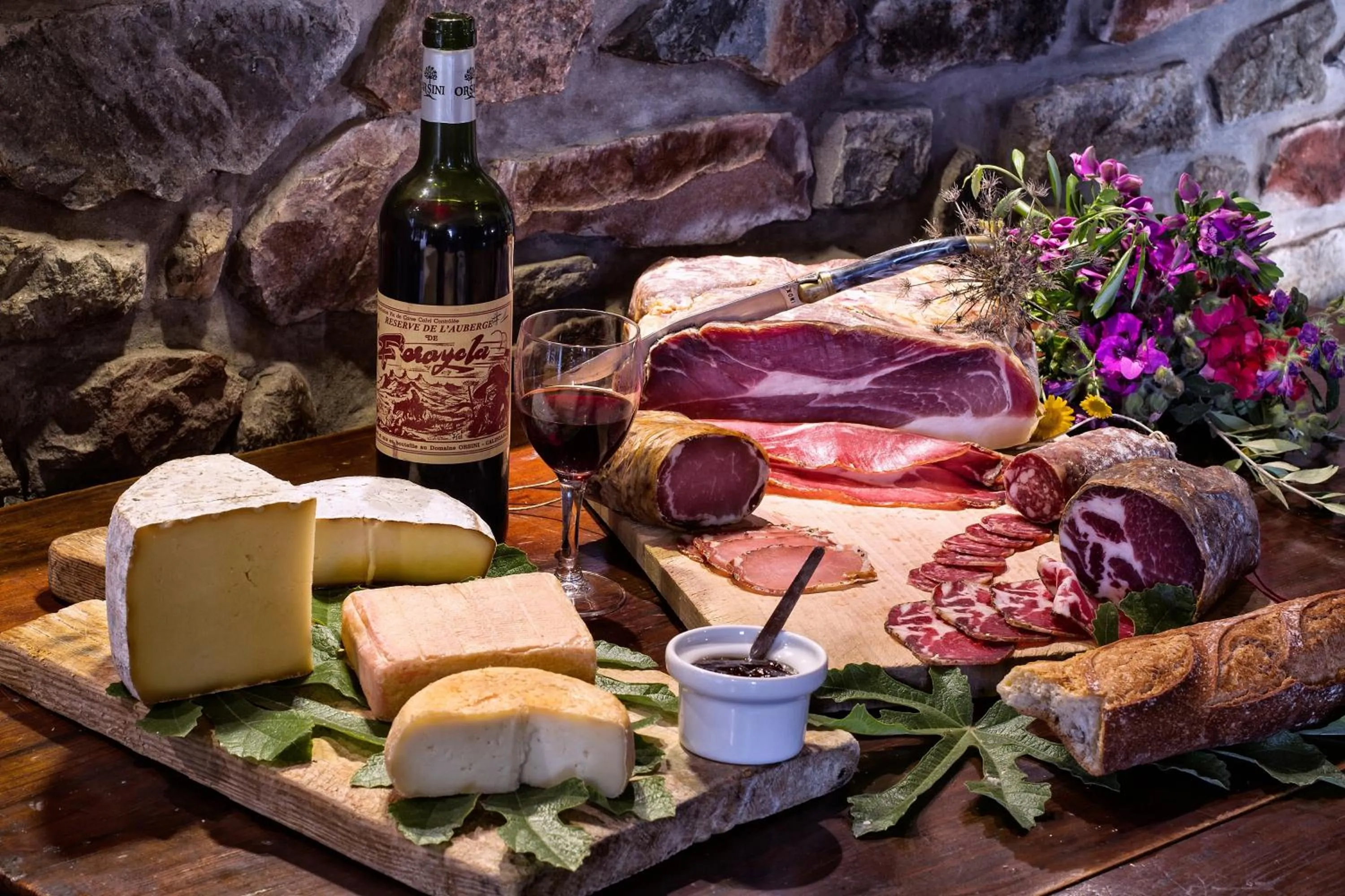 Food in Auberge Ferayola