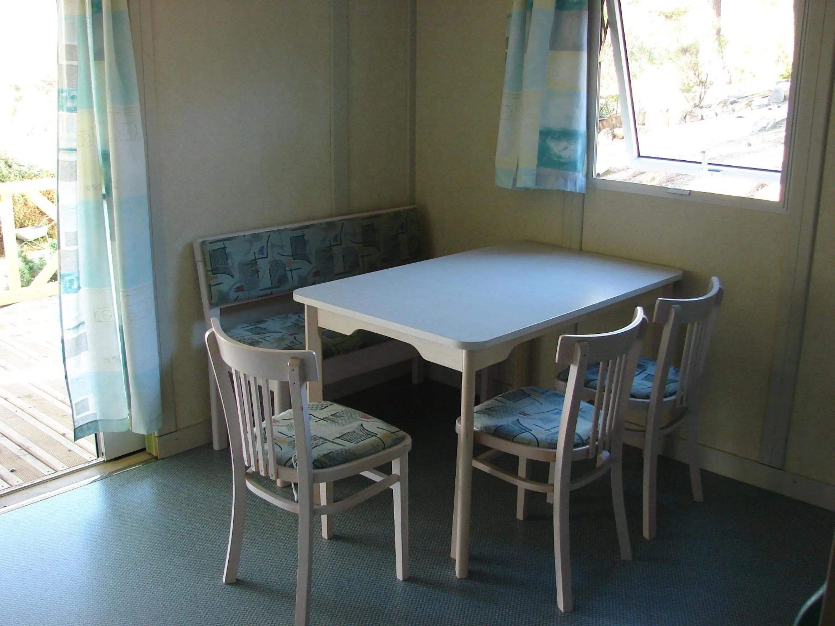 Seating area in Auberge Ferayola