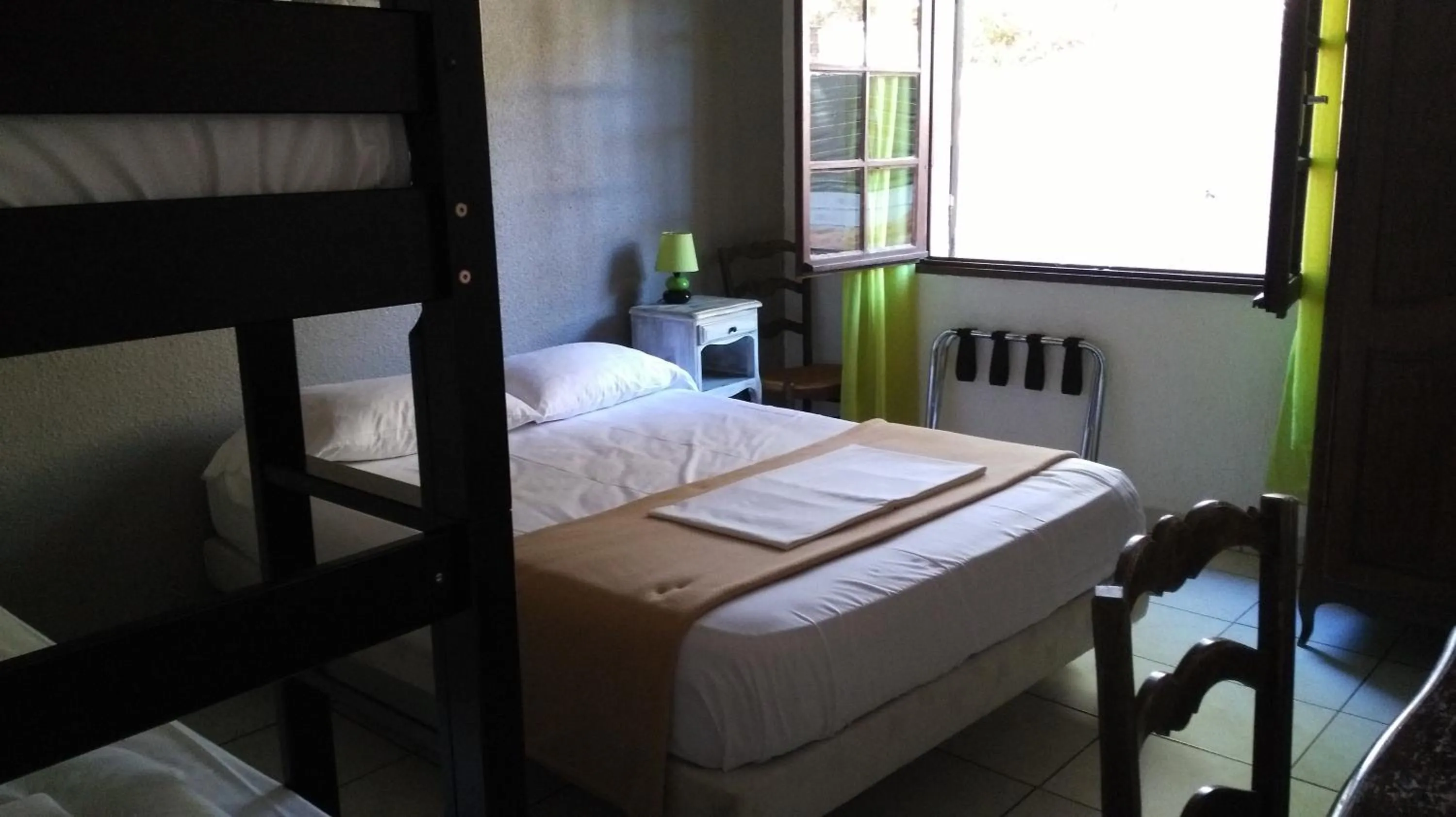 Quadruple Room with Terrace in Auberge Ferayola