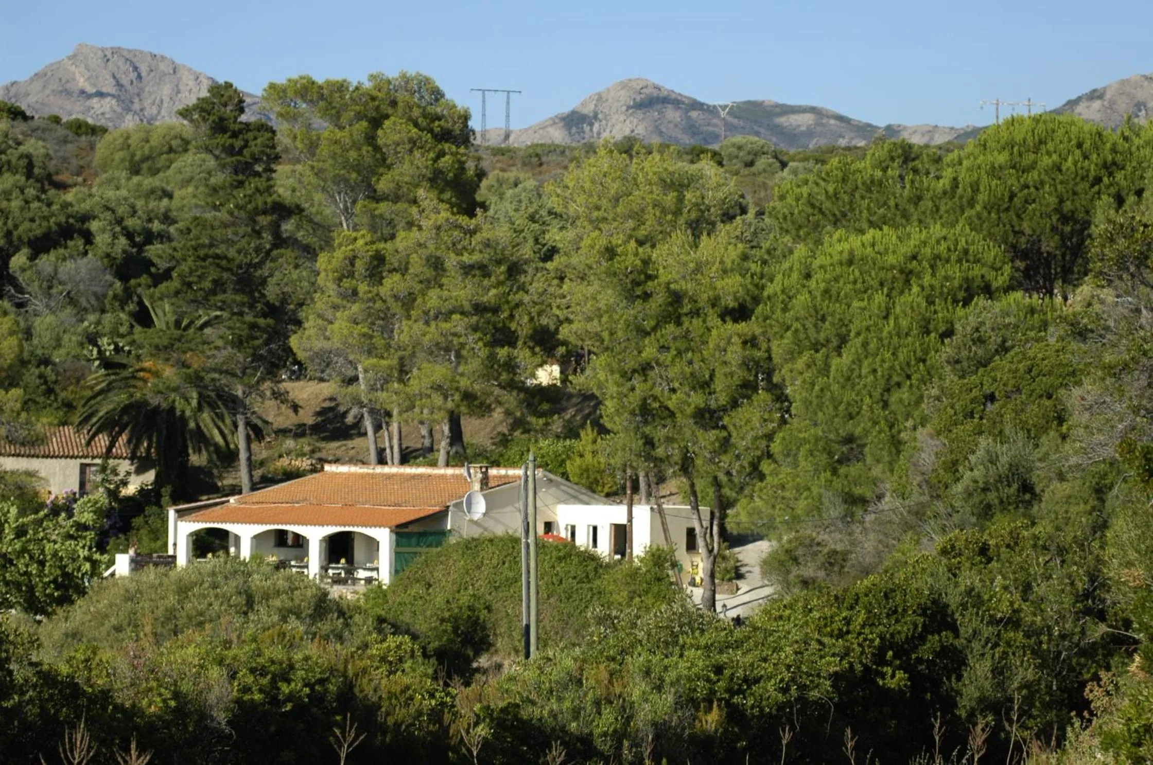 Bird's eye view in Auberge Ferayola