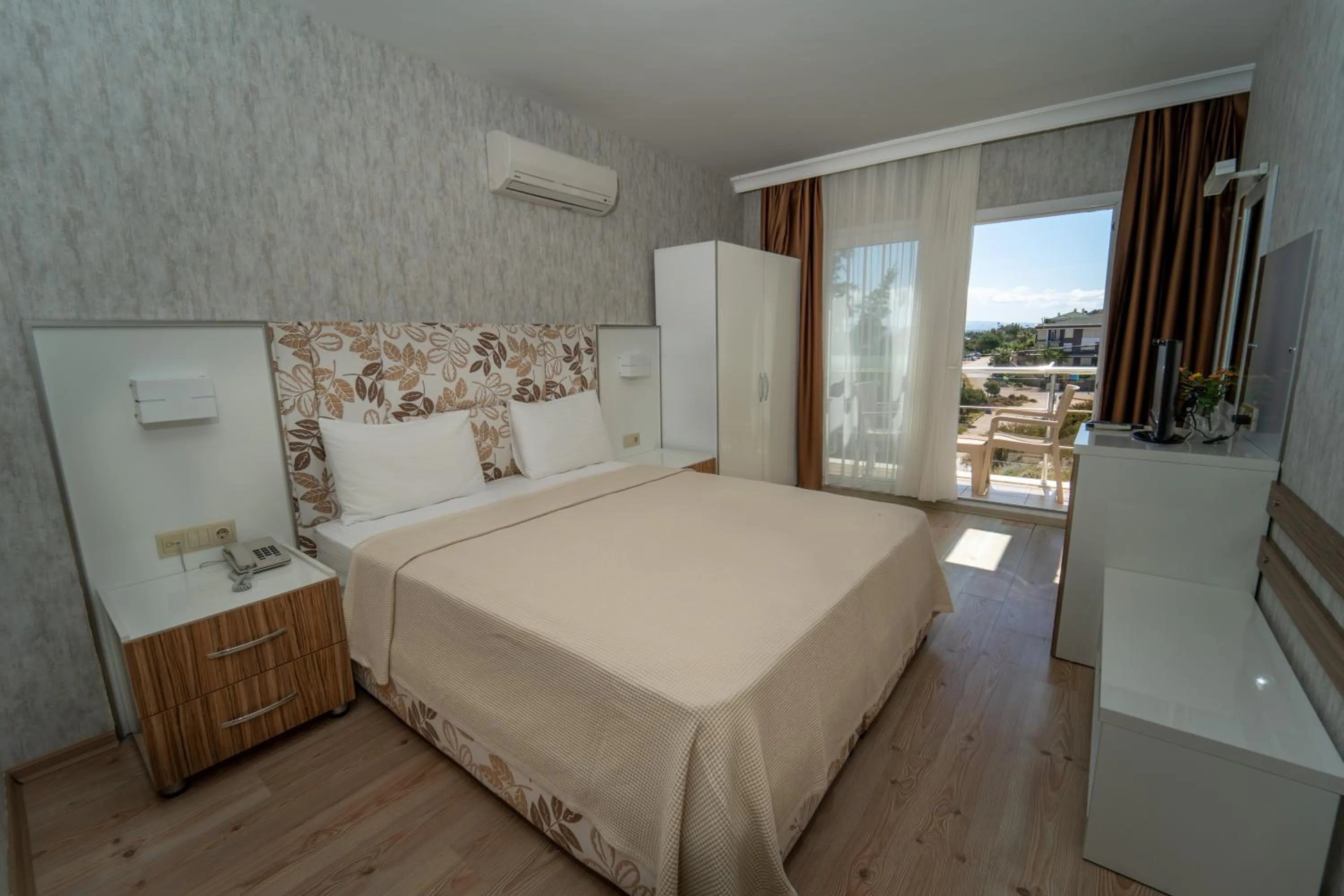 Bedroom, Bed in Twins Hotel Çeşme