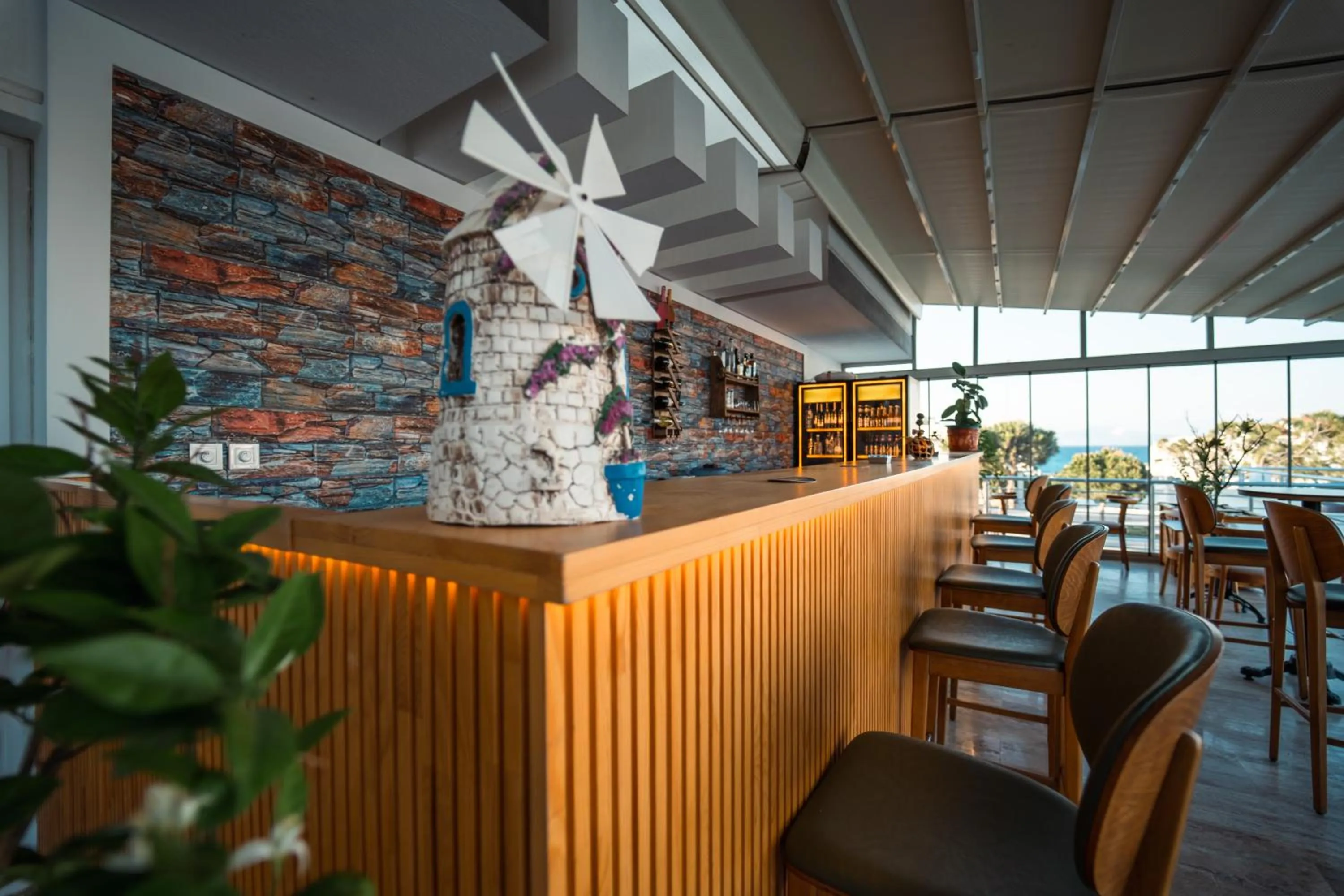 Lounge or bar in Twins Hotel Çeşme