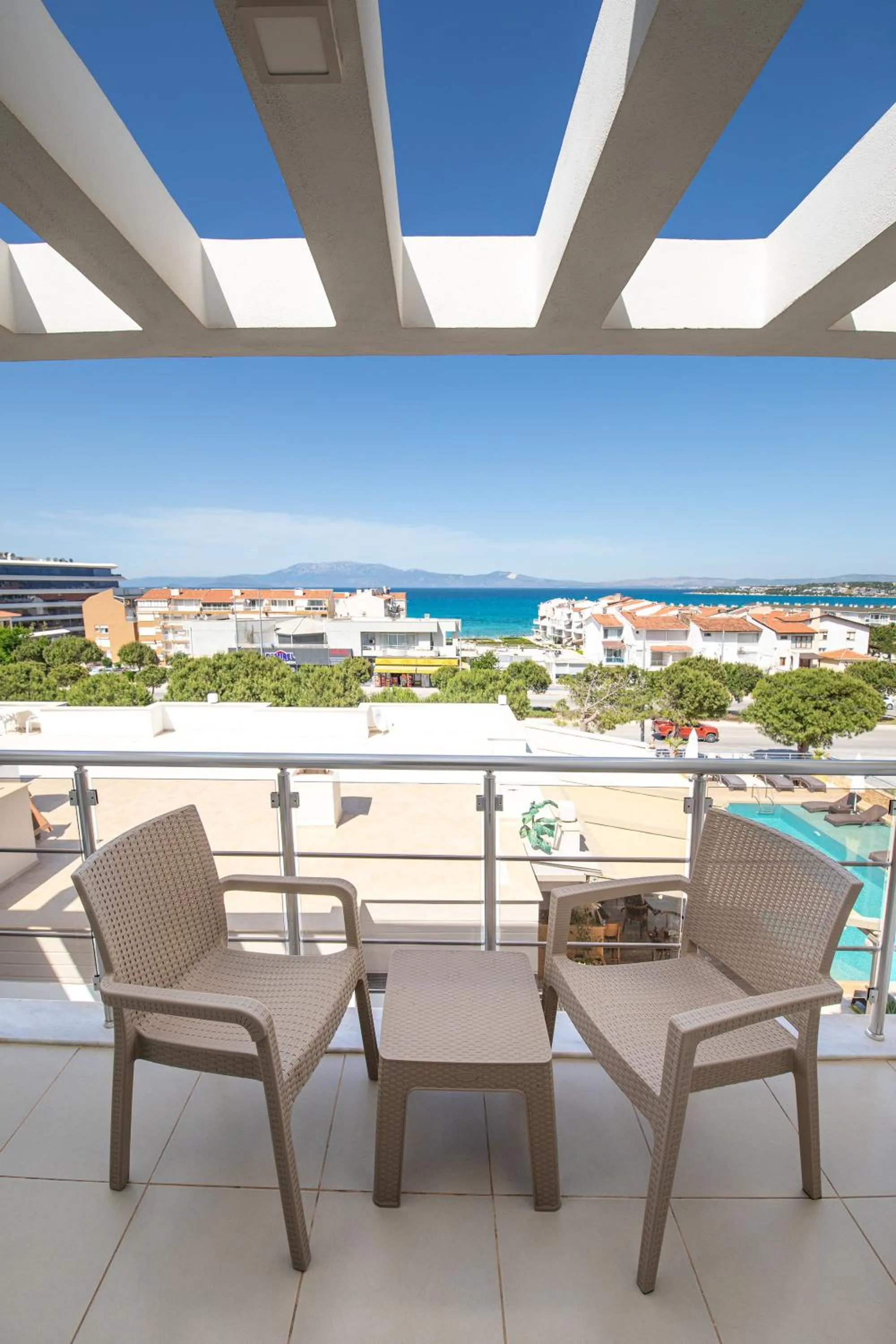 Balcony/Terrace in Twins Hotel Çeşme